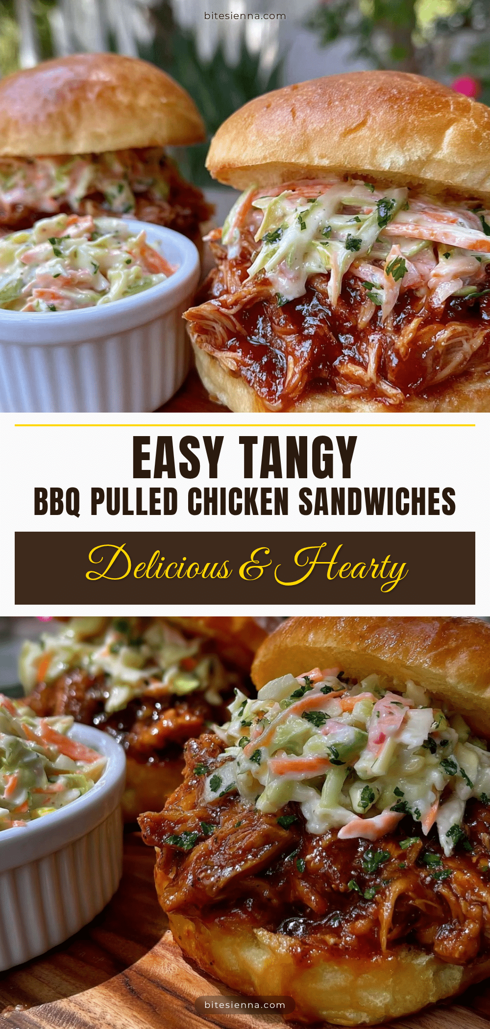 bbq pulled chicken sandwiches recipe