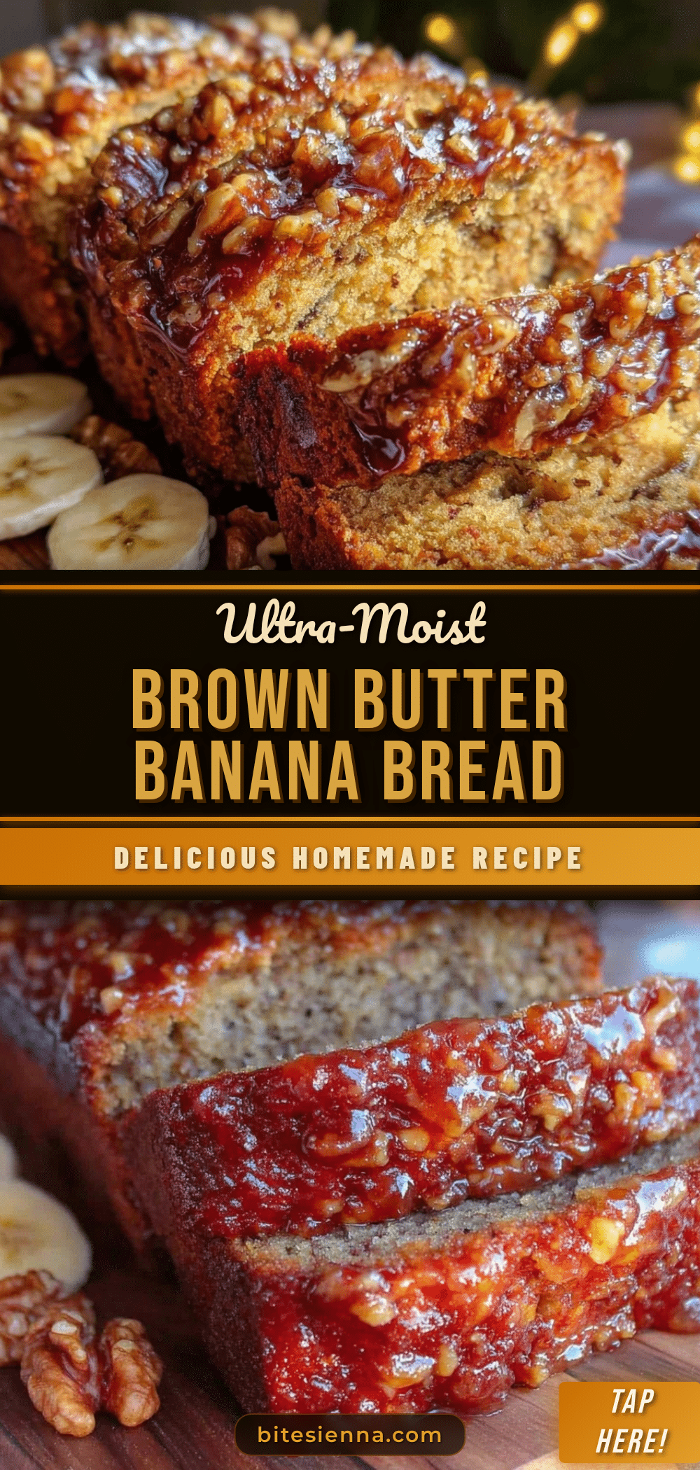 brown butter banana bread recipe