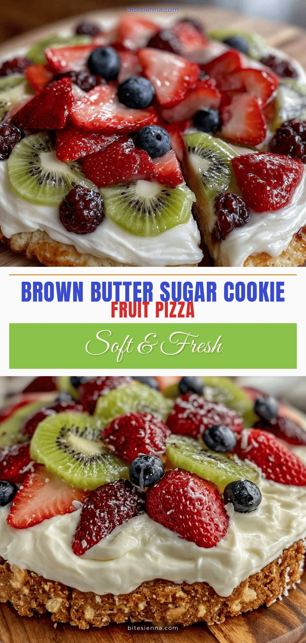 brown butter sugar cookie fruit pizza recipe