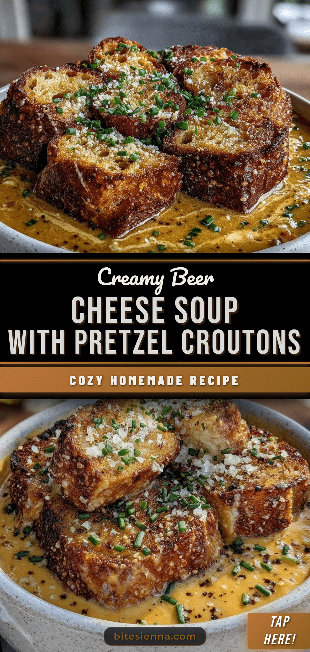creamy beer cheese soup recipe