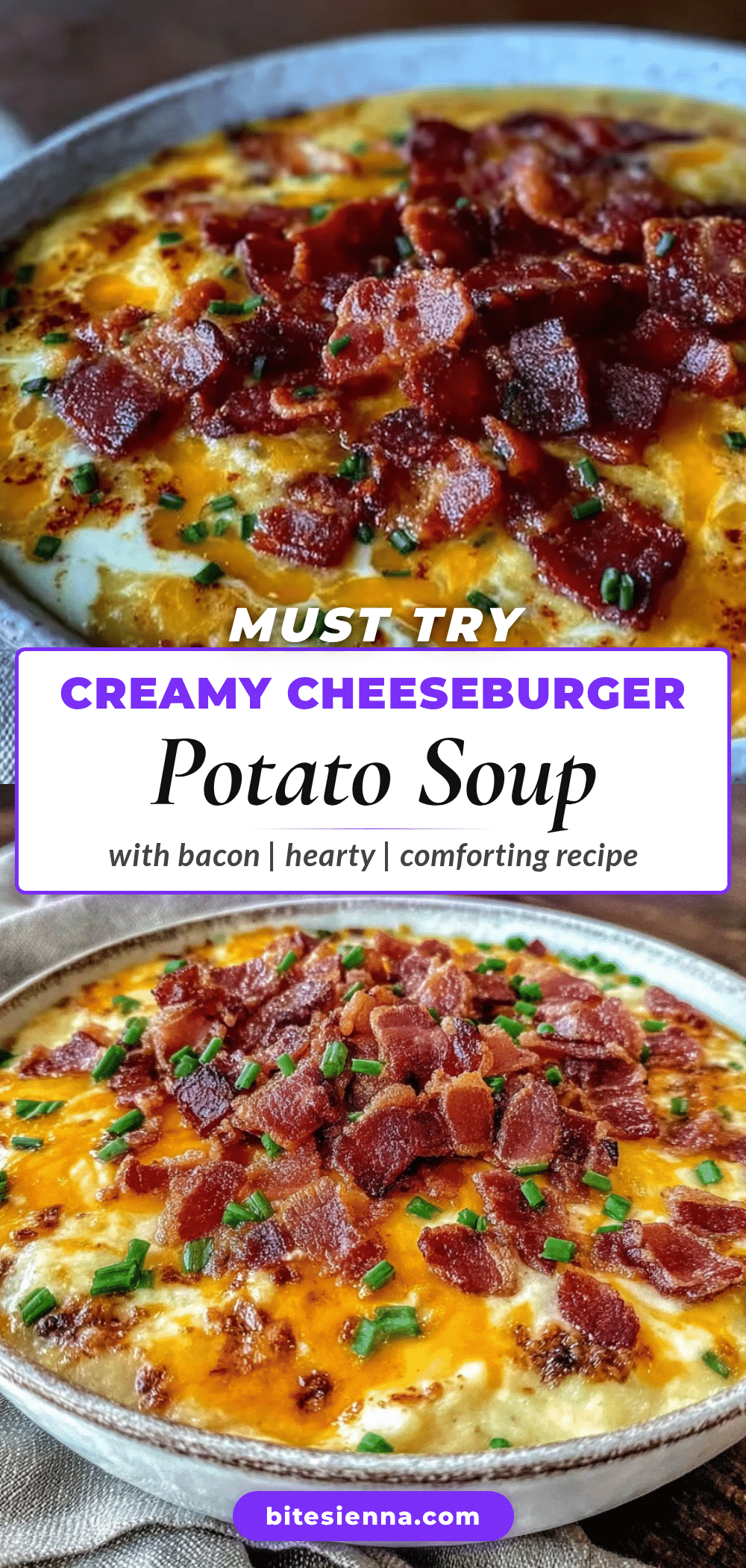 creamy cheeseburger potato soup recipe