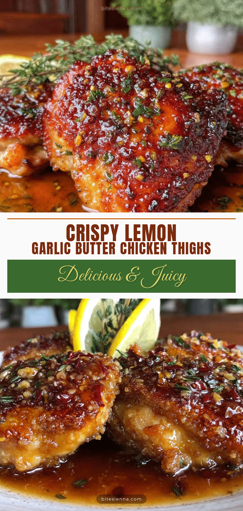crispy pan-seared chicken thighs recipe