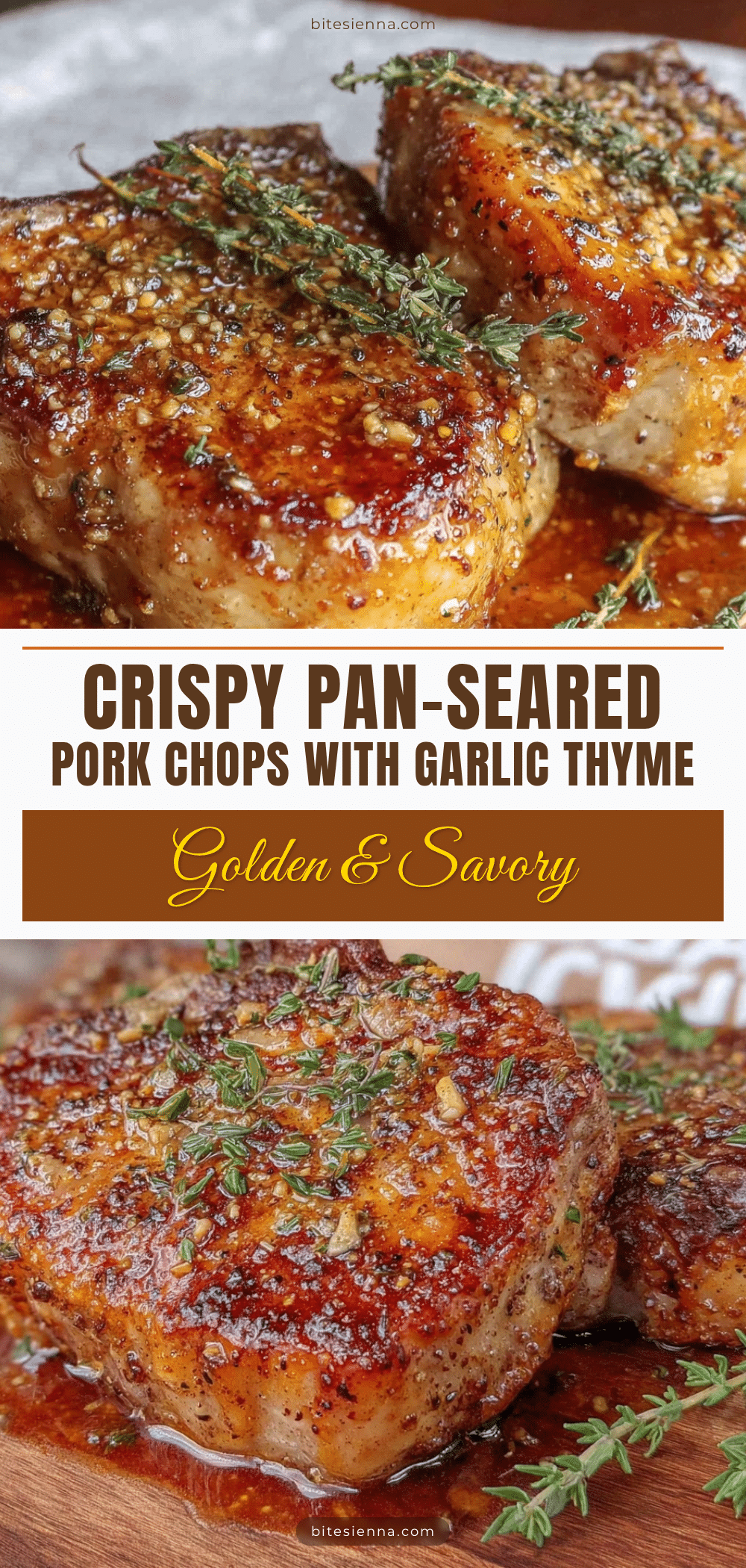 crispy pan-seared pork chops recipe