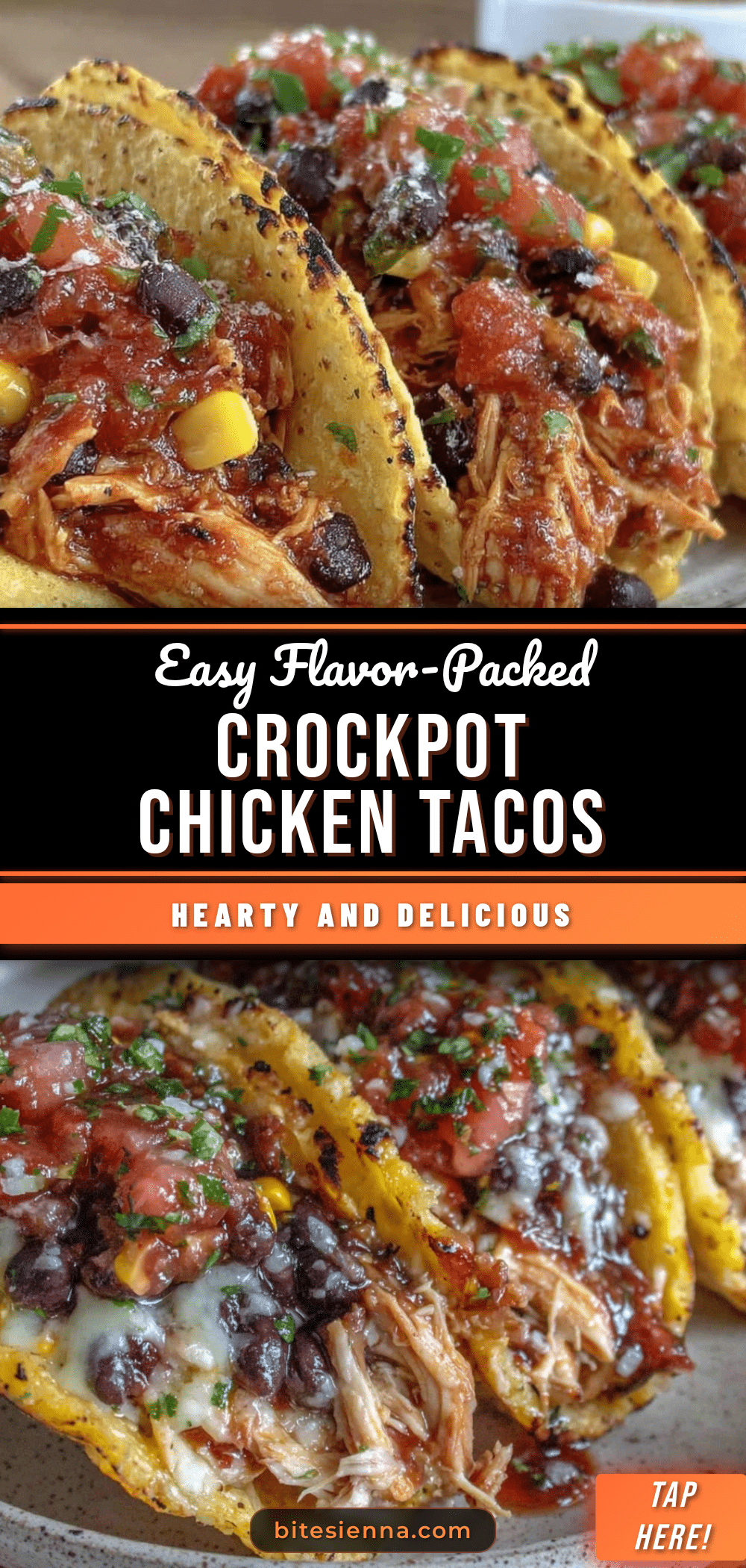crockpot chicken tacos recipe