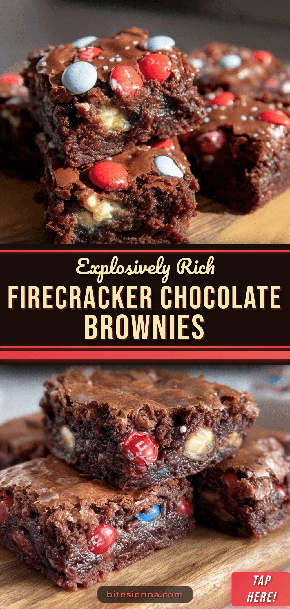 firecracker chocolate fudge brownies recipe