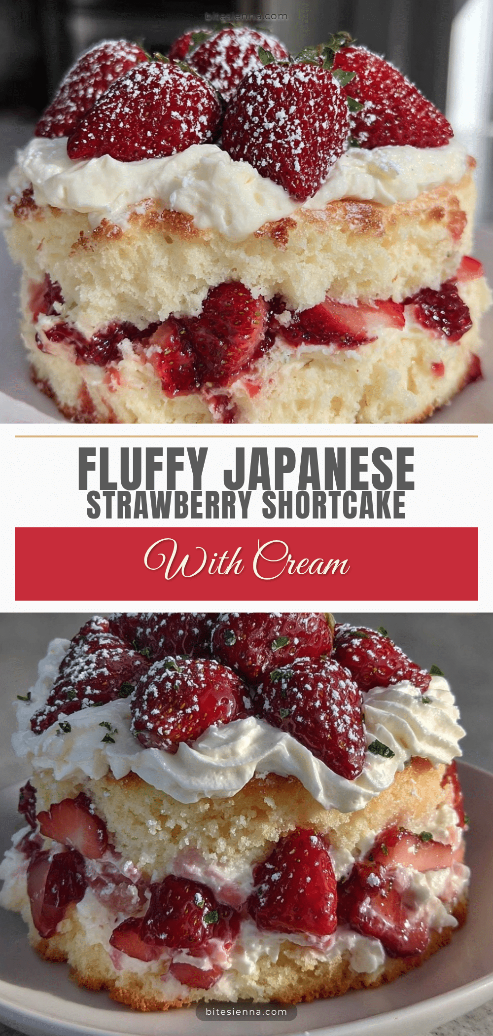 fluffy japanese strawberry shortcake recipe