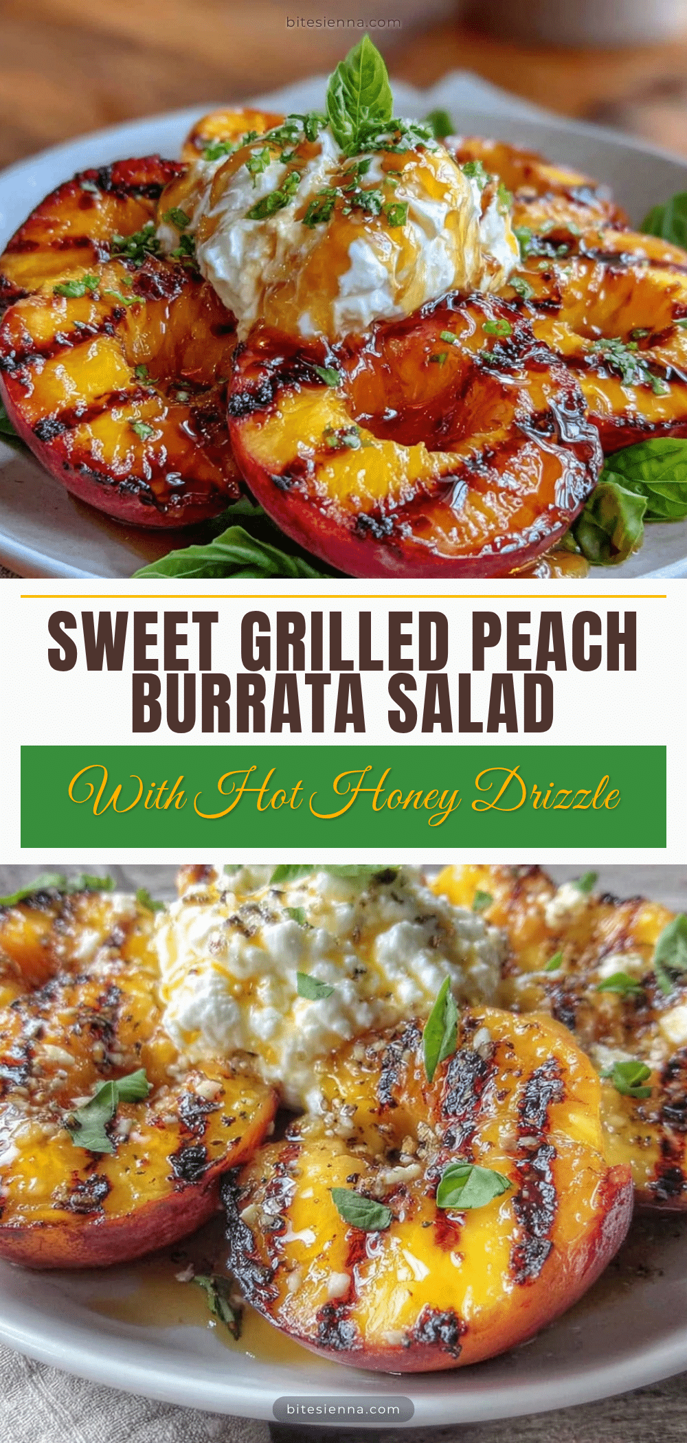 grilled peach burrata salad recipe