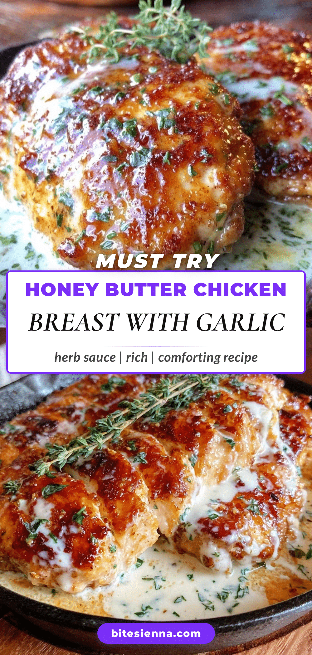 honey butter skillet chicken breast recipe