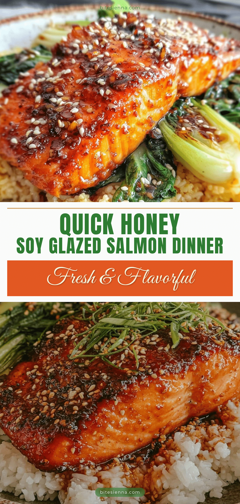 honey soy glazed salmon recipe
