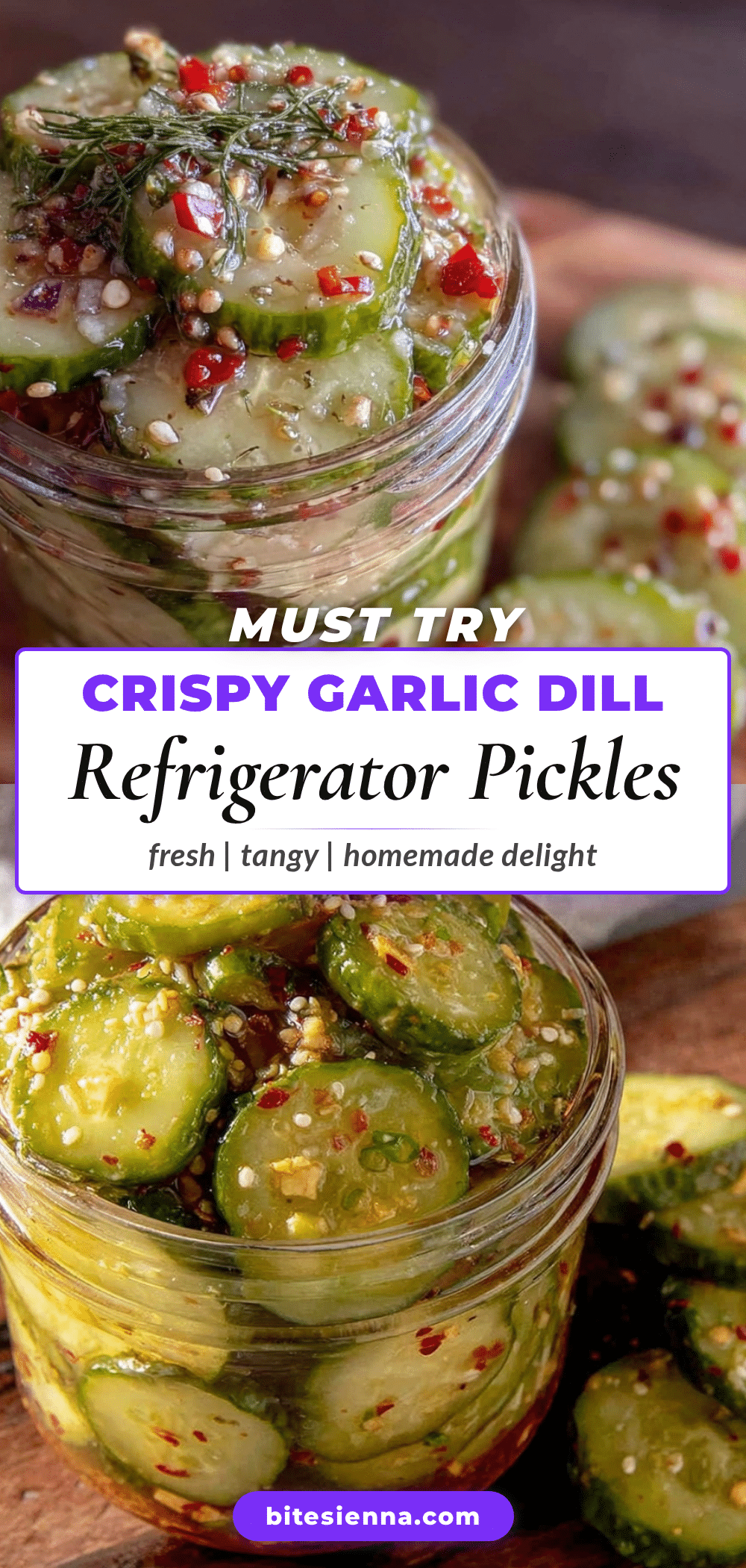 no-canning dill refrigerator pickles recipe