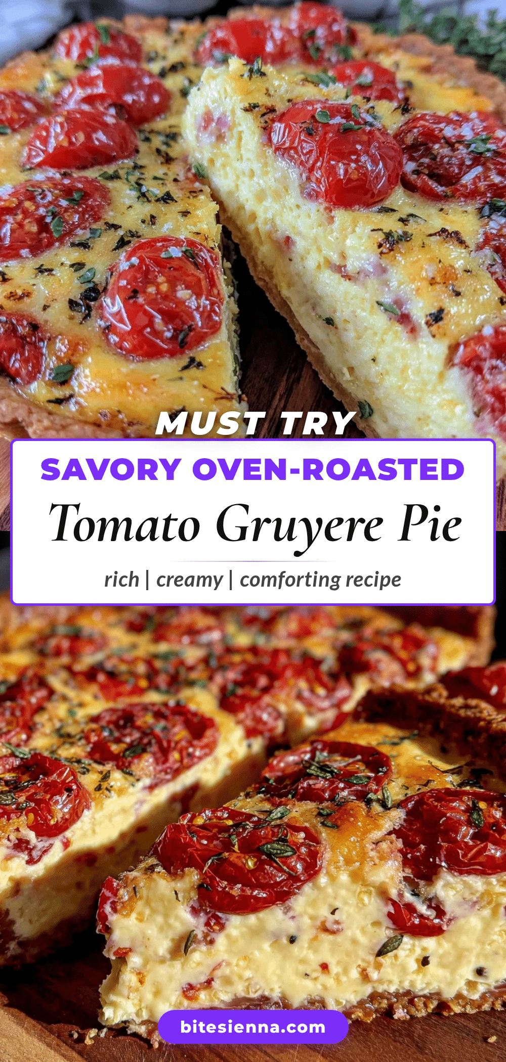 oven-roasted tomato pie recipe