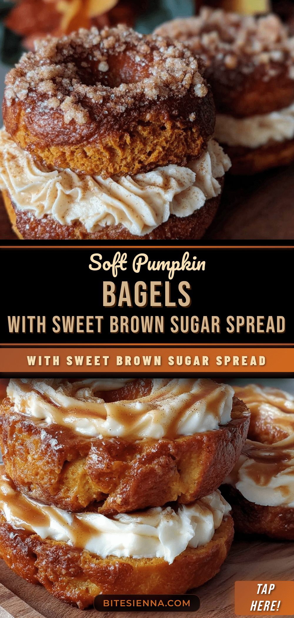 pumpkin bagels recipe