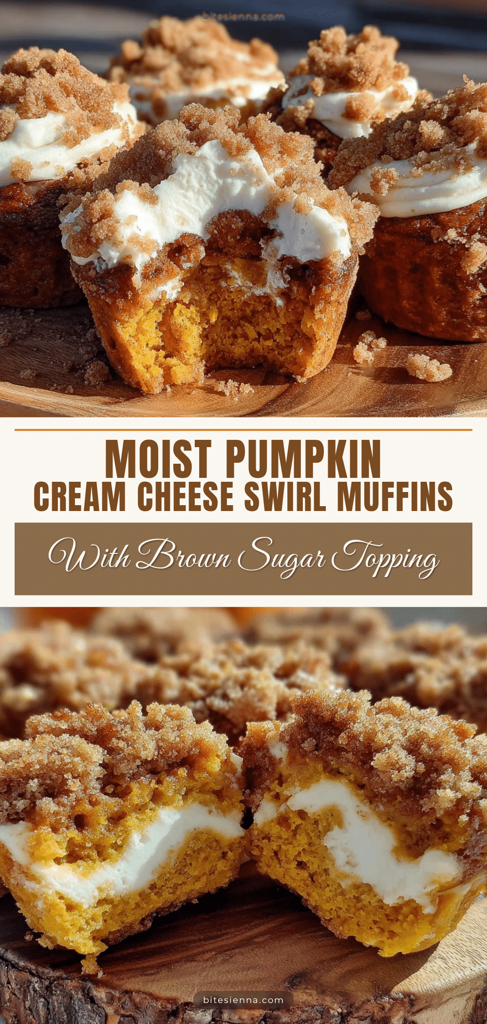 pumpkin cream cheese swirl muffins recipe