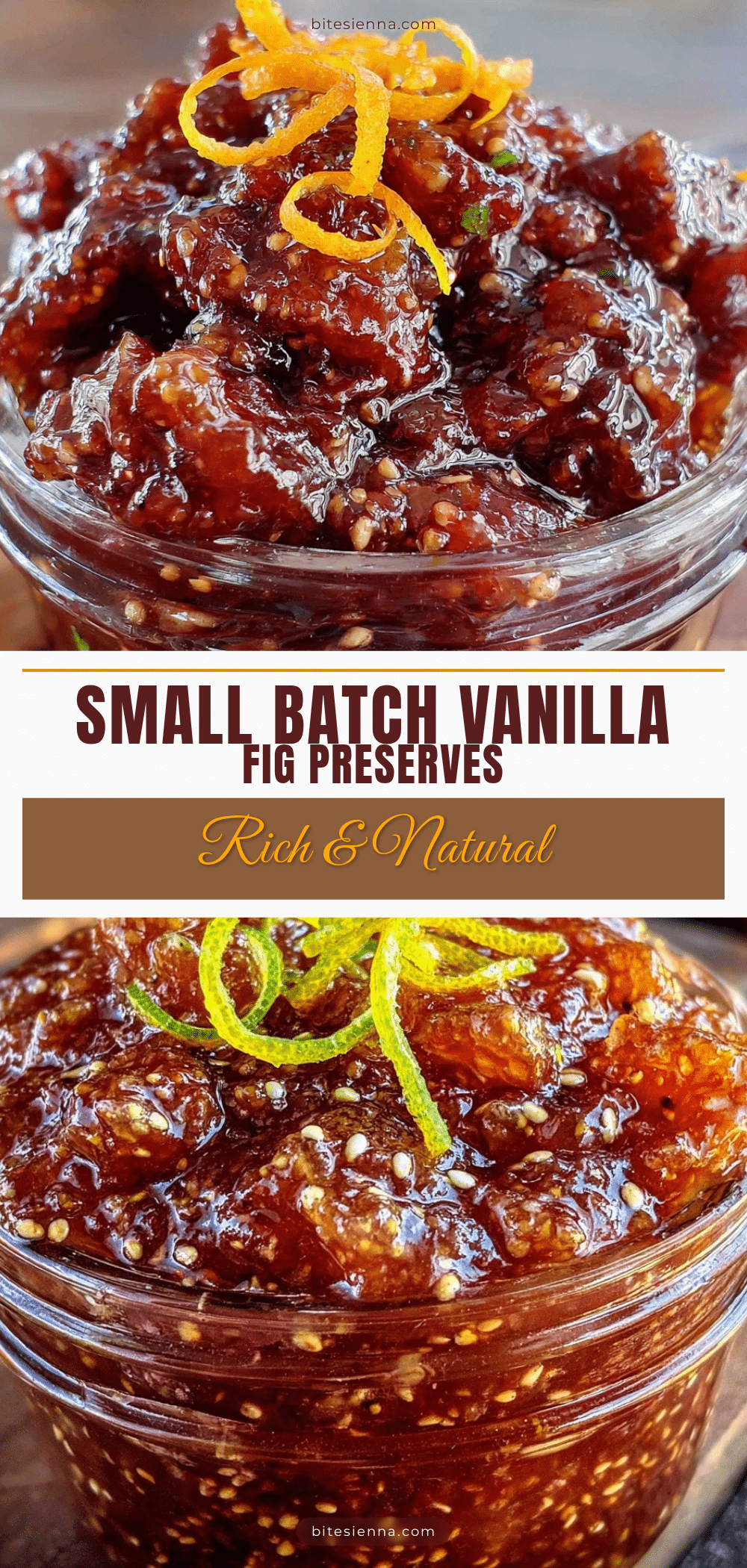 small batch vanilla fig preserves recipe