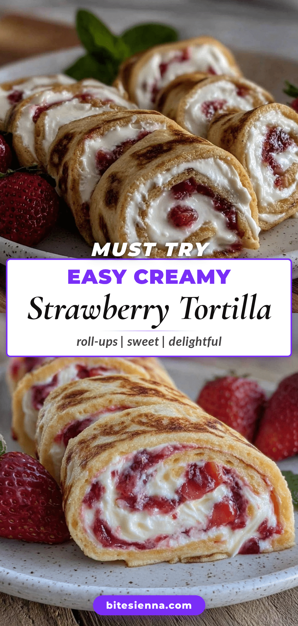 strawberry cream cheese tortilla roll-ups recipe