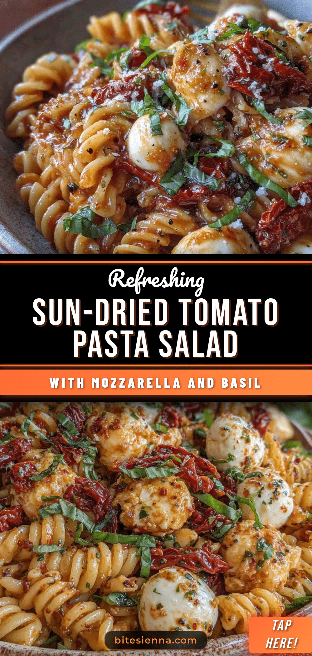 sun-dried tomato pasta salad recipe