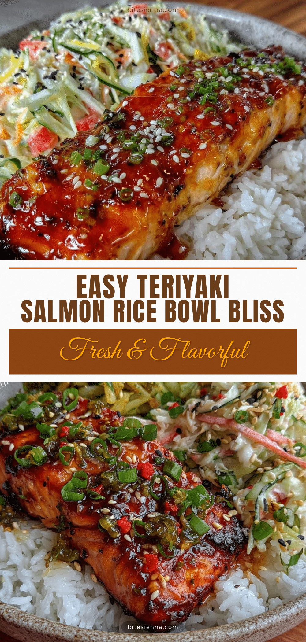 teriyaki salmon rice bowl recipe