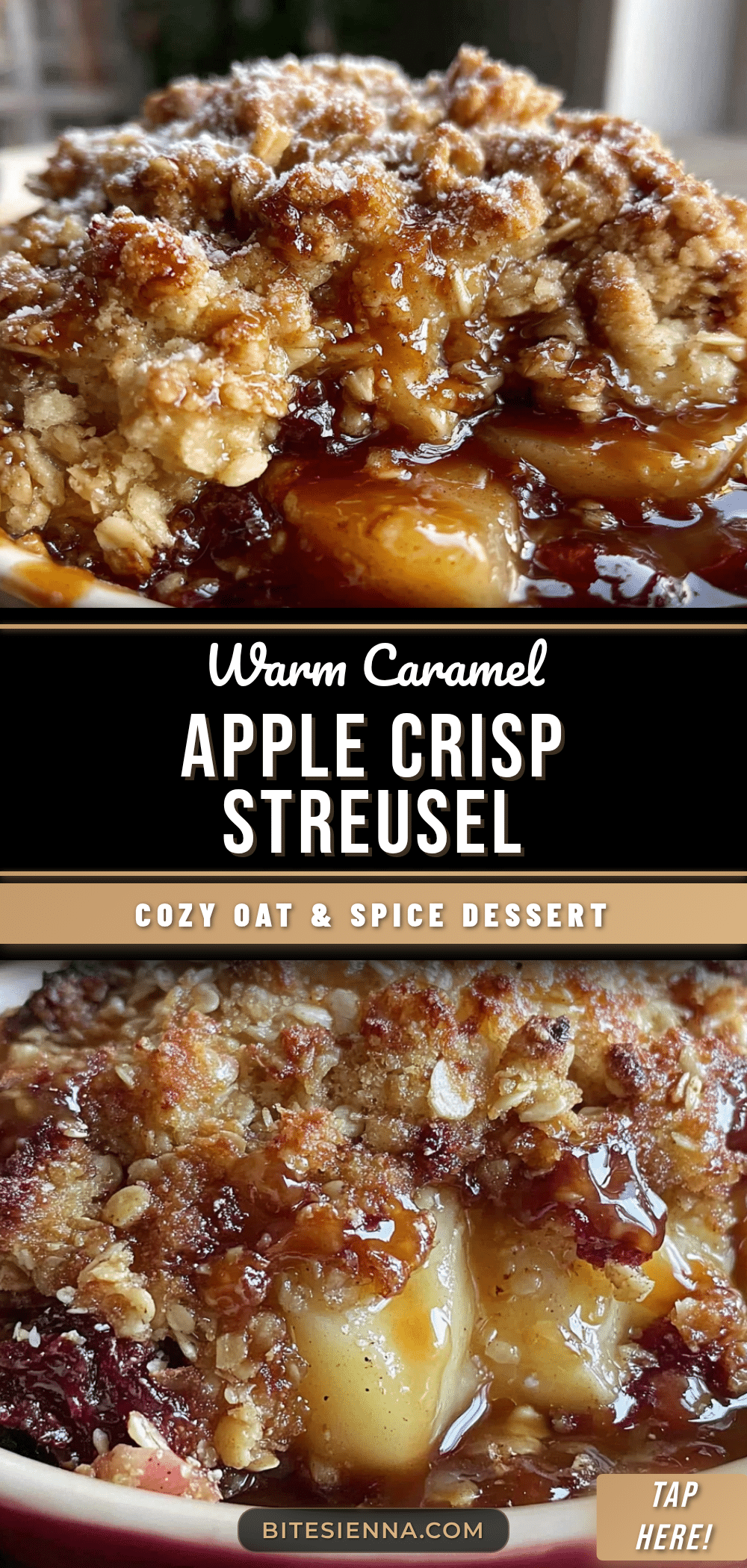 caramel apple crisp recipe