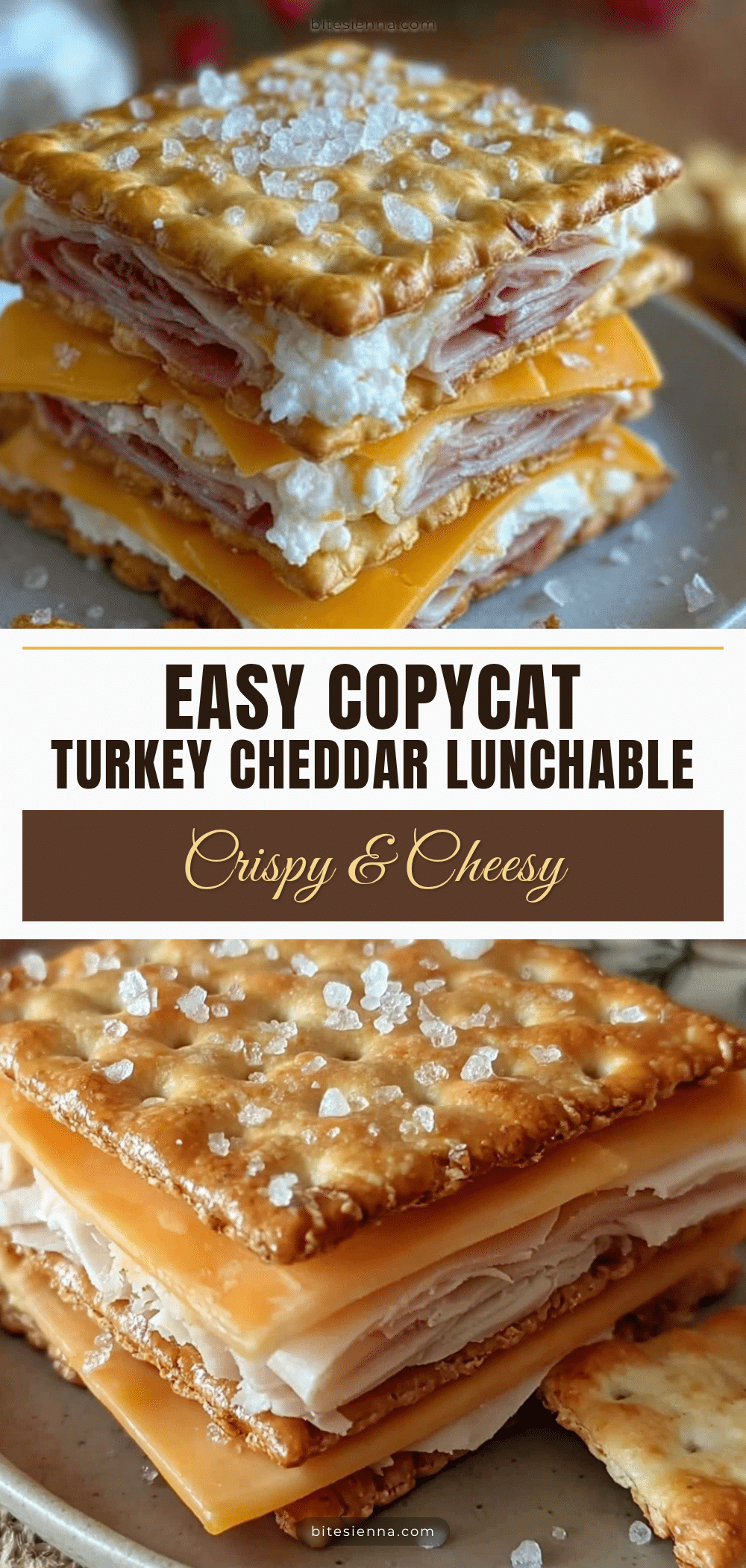 copycat turkey cheddar lunchable stackers recipe