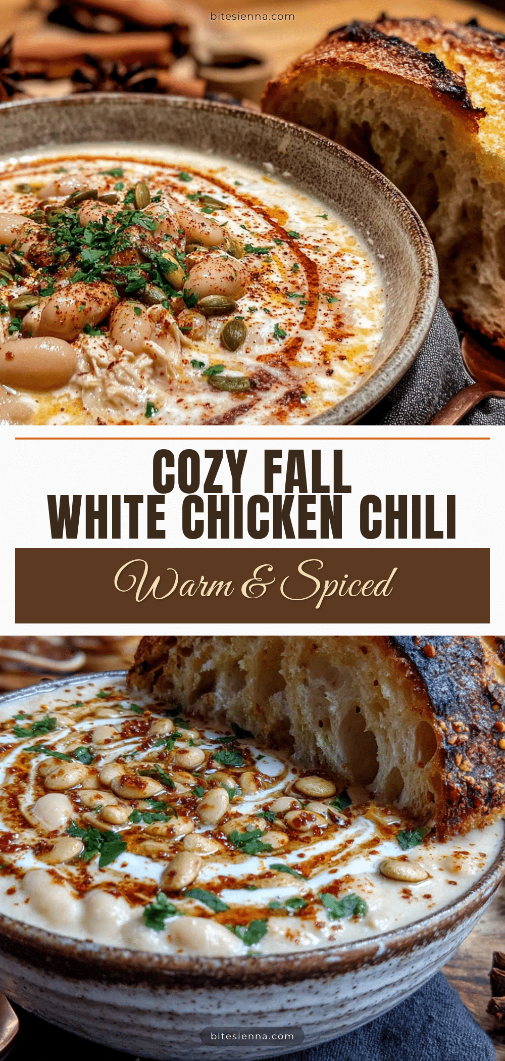 creamy white chicken chili recipe