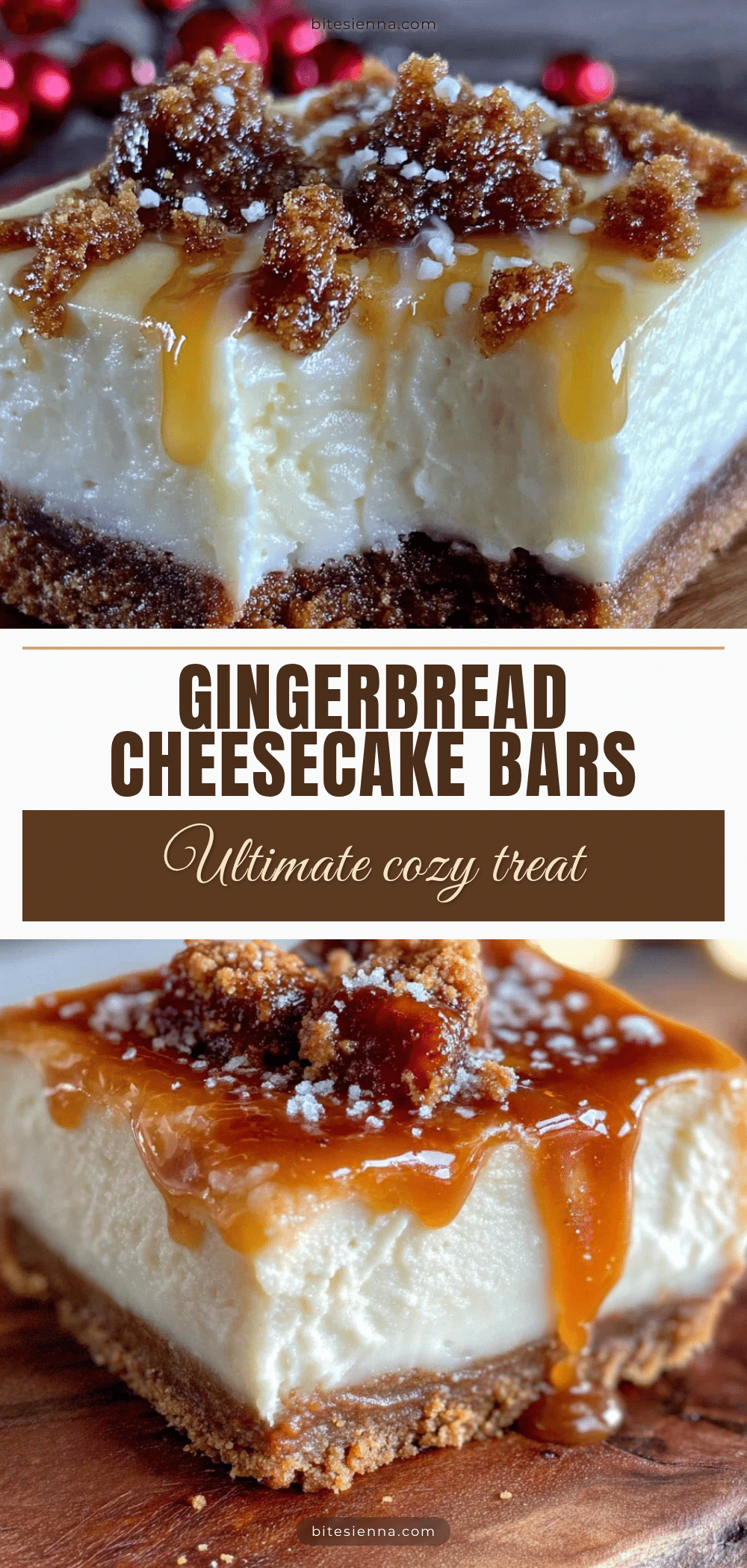 gingerbread cheesecake bars recipe