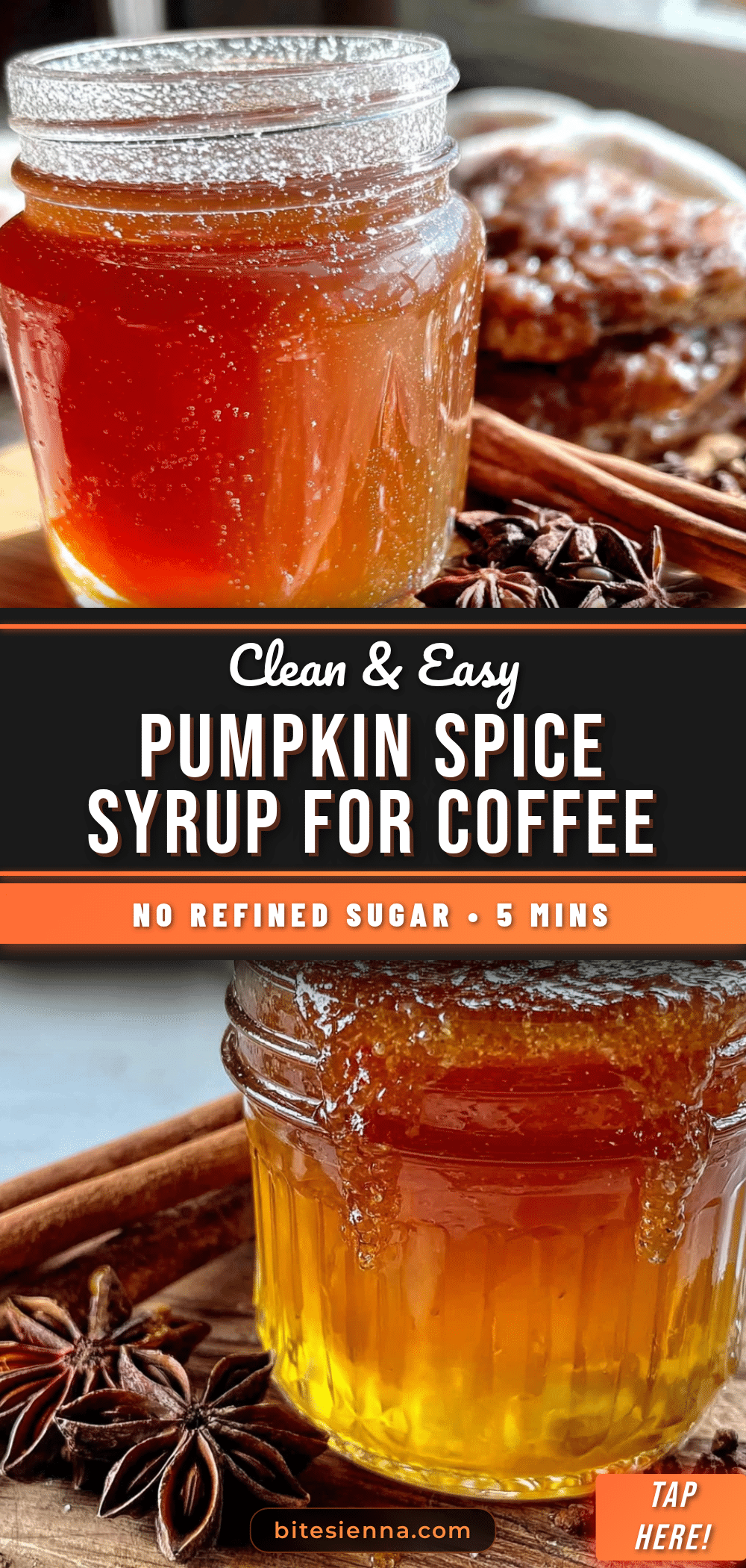 homemade pumpkin spice syrup for coffee recipe