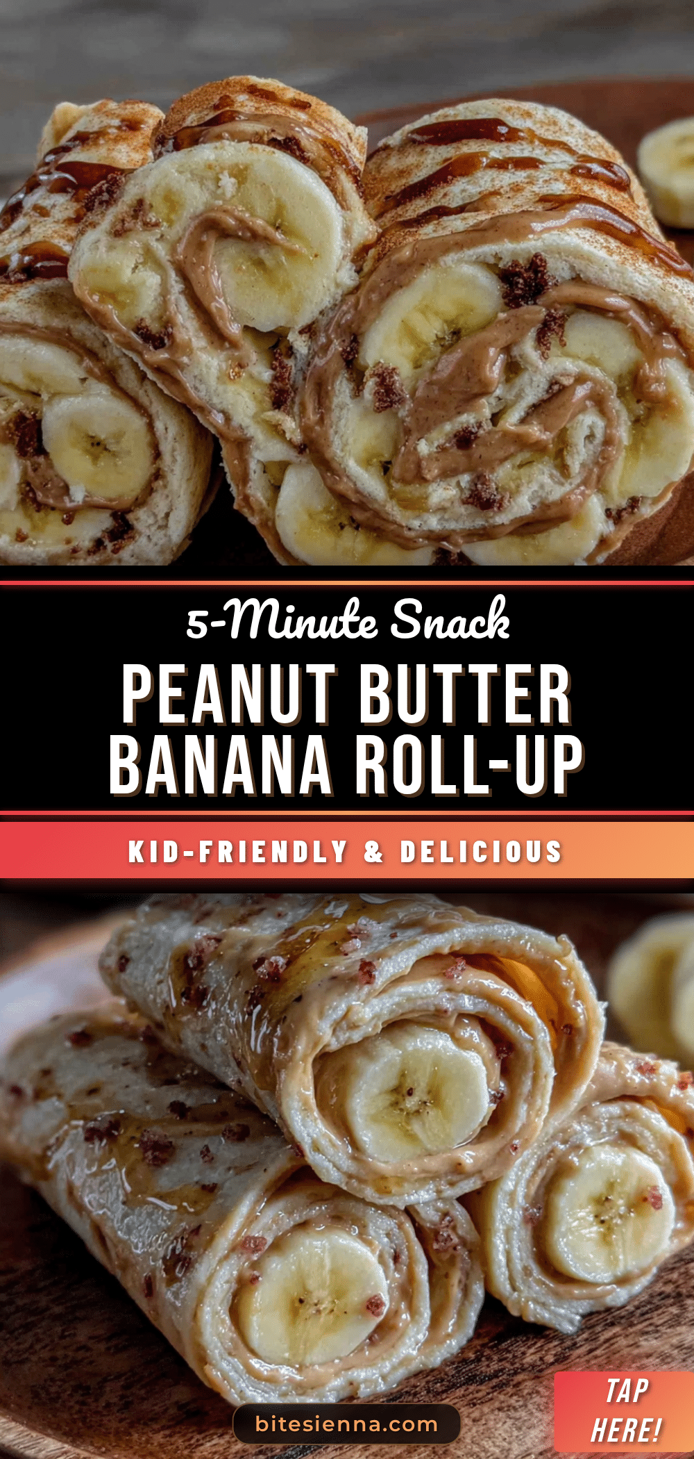 peanut butter banana roll-up recipe