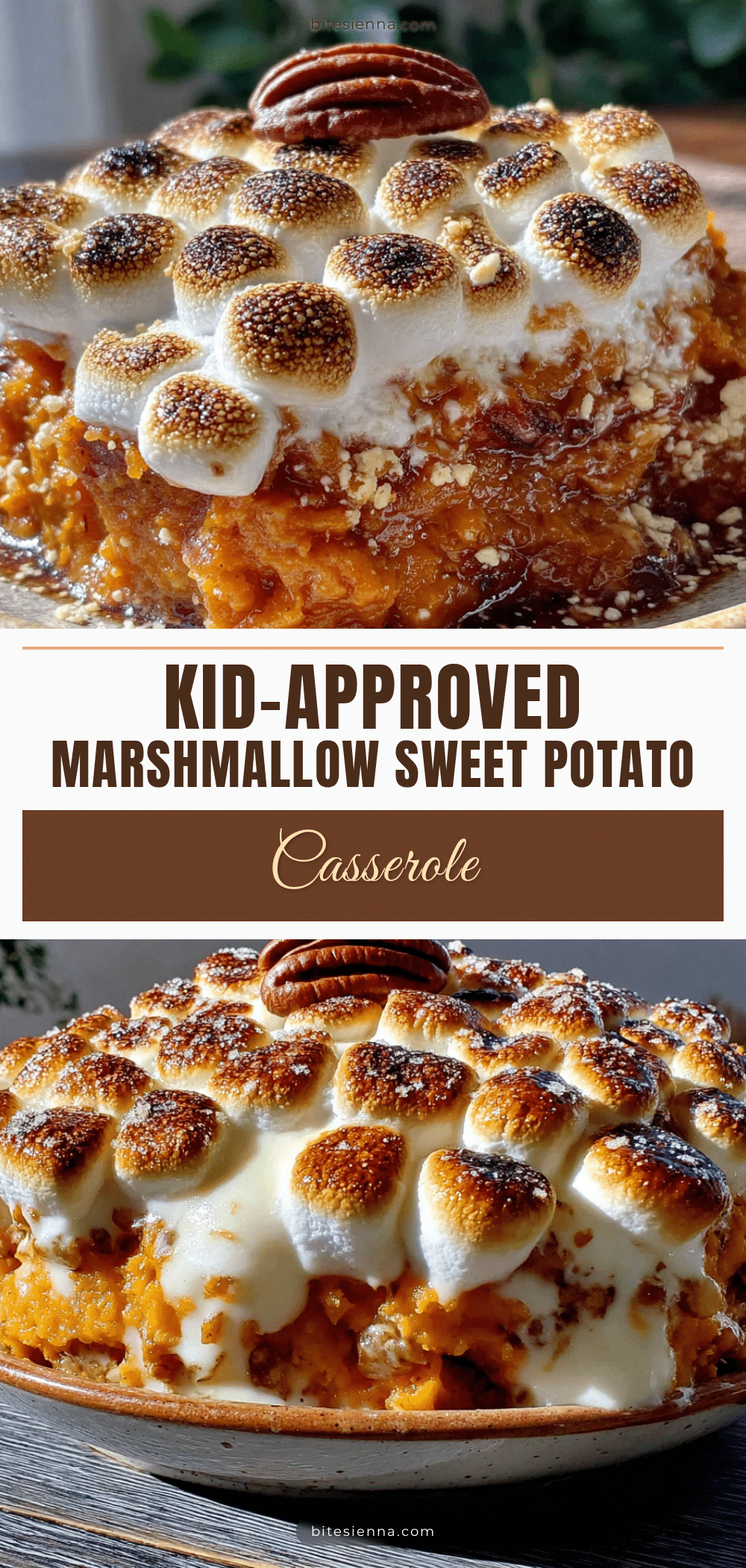 3-ingredient marshmallow sweet potato casserole recipe