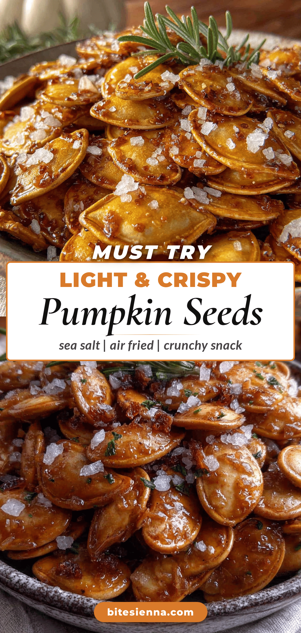 air fryer pumpkin seeds recipe