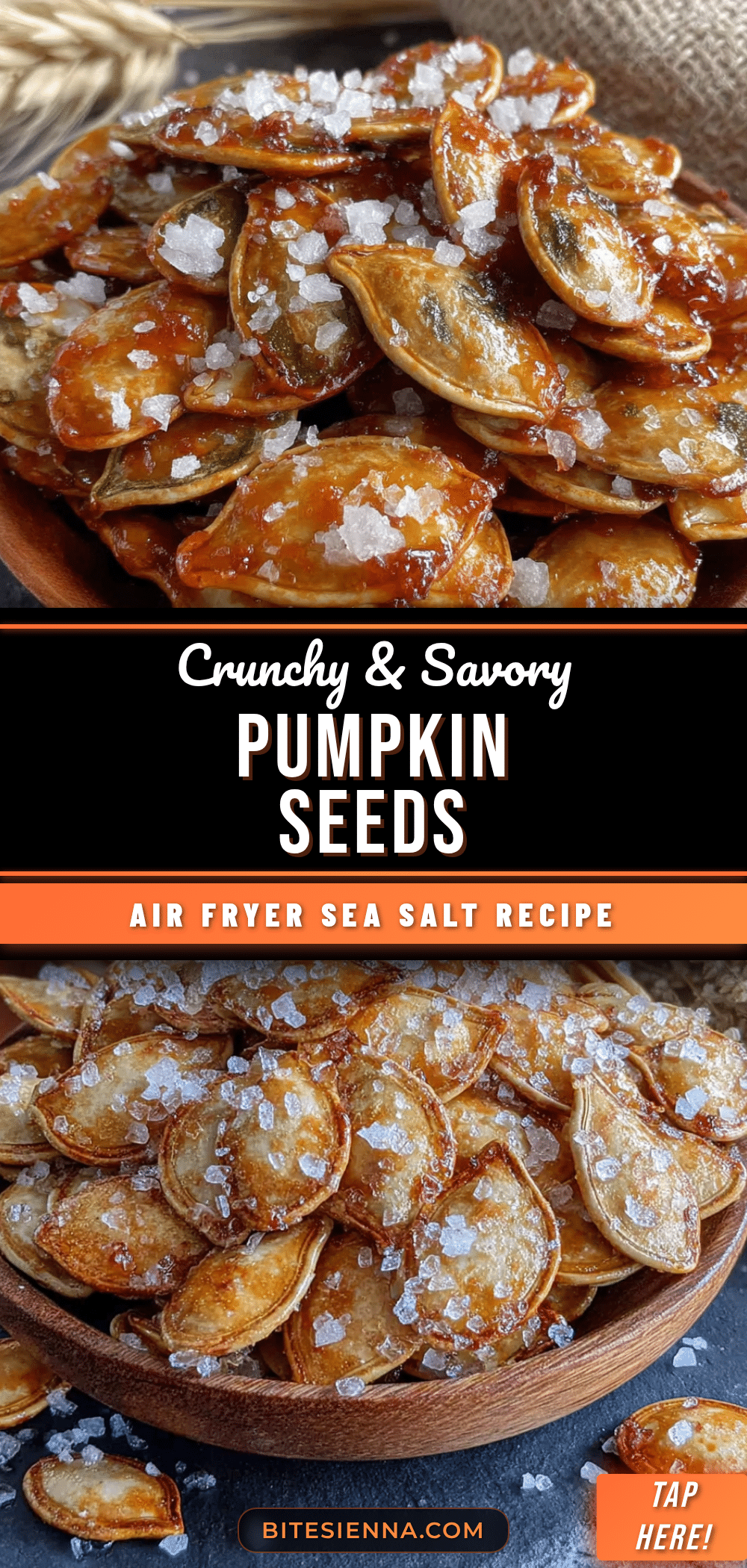 air fryer pumpkin seeds recipe