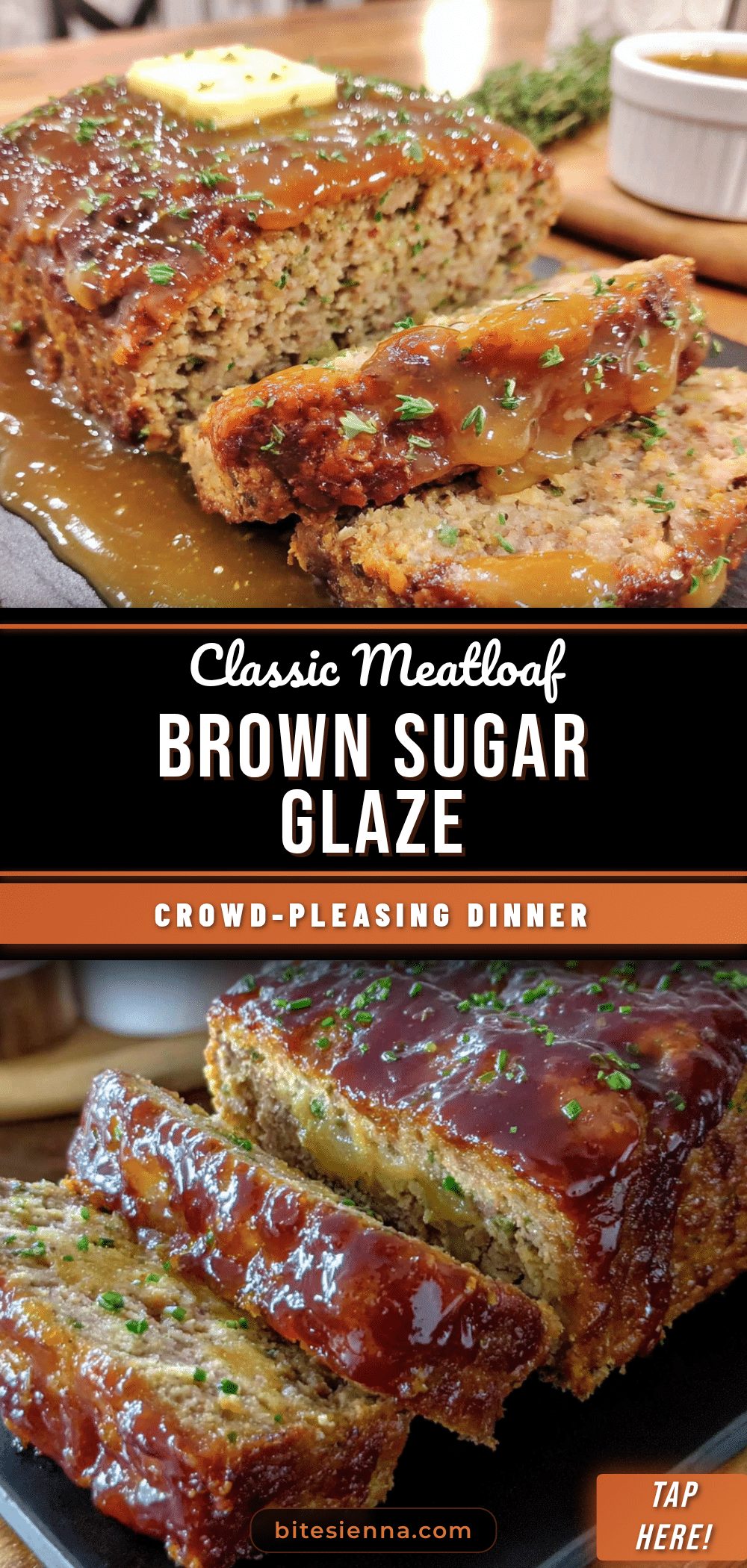 best classic meatloaf with easy brown sugar glaze recipe