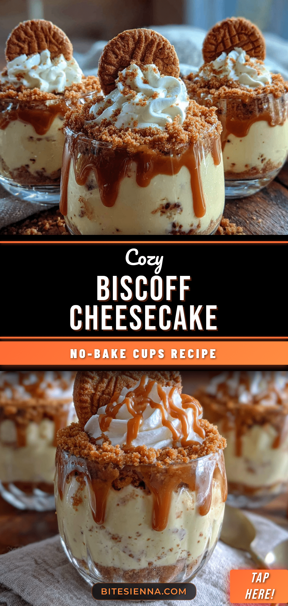 biscoff cheesecake cups recipe