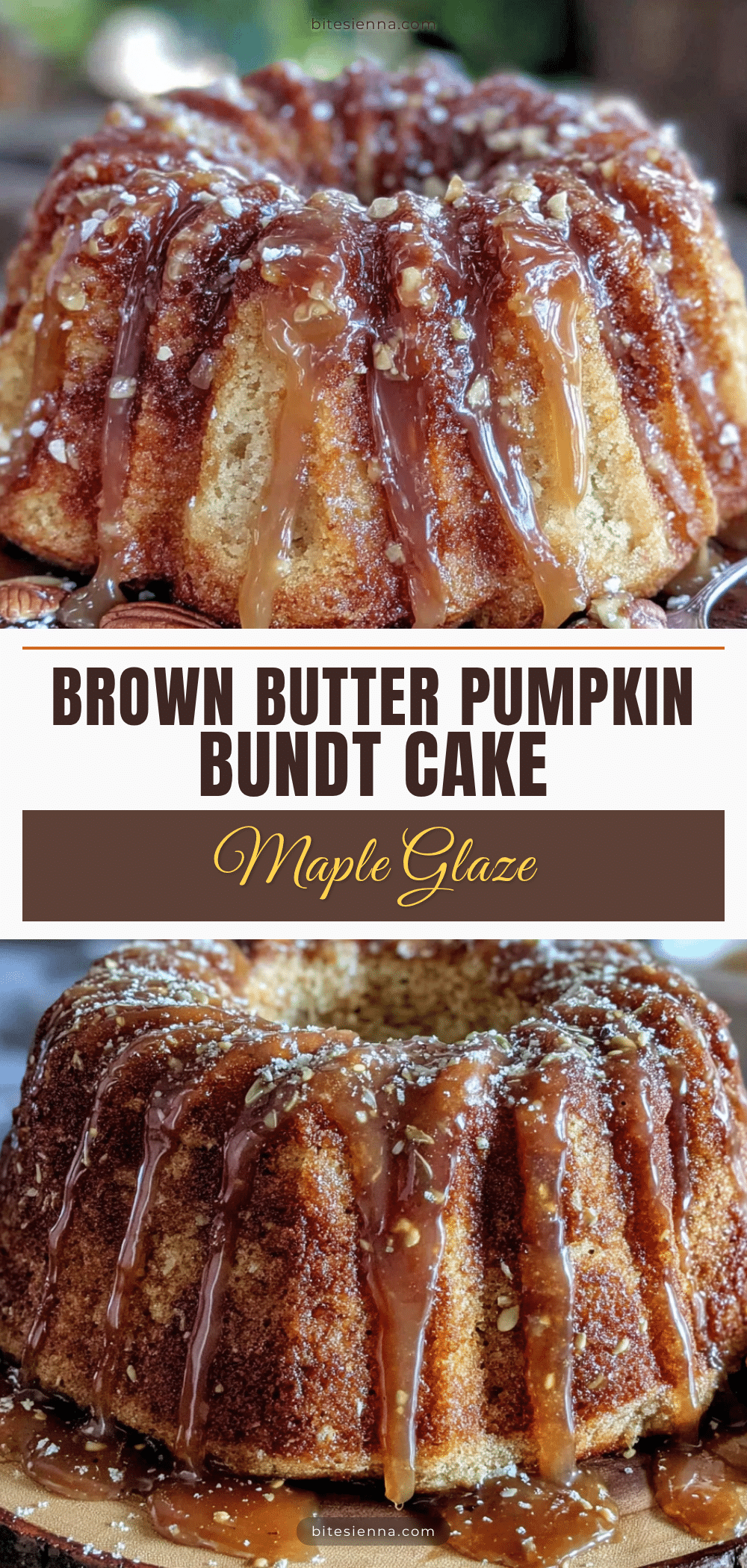 brown butter pumpkin bundt cake recipe