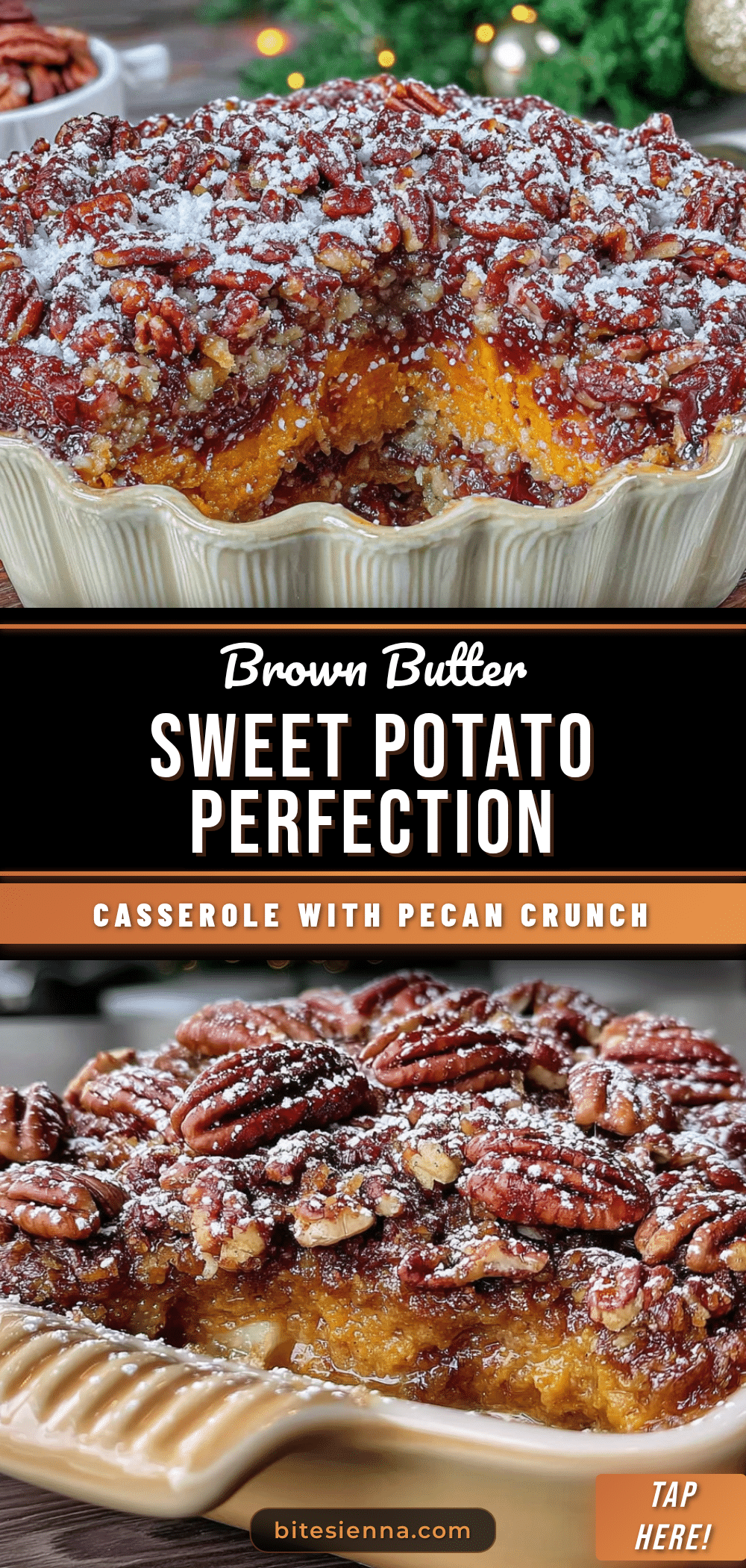 brown butter sweet potato casserole recipe