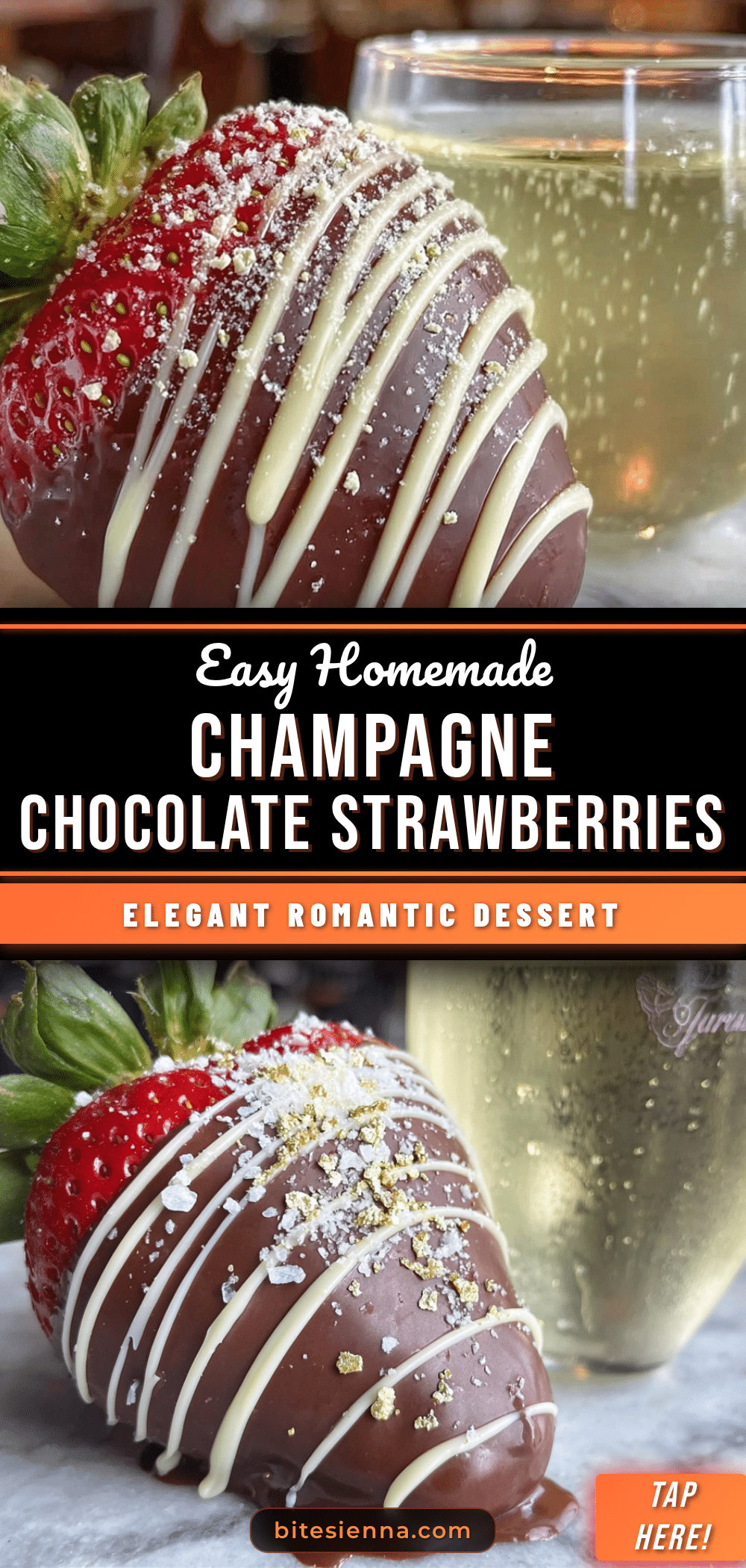 champagne chocolate covered strawberries recipe