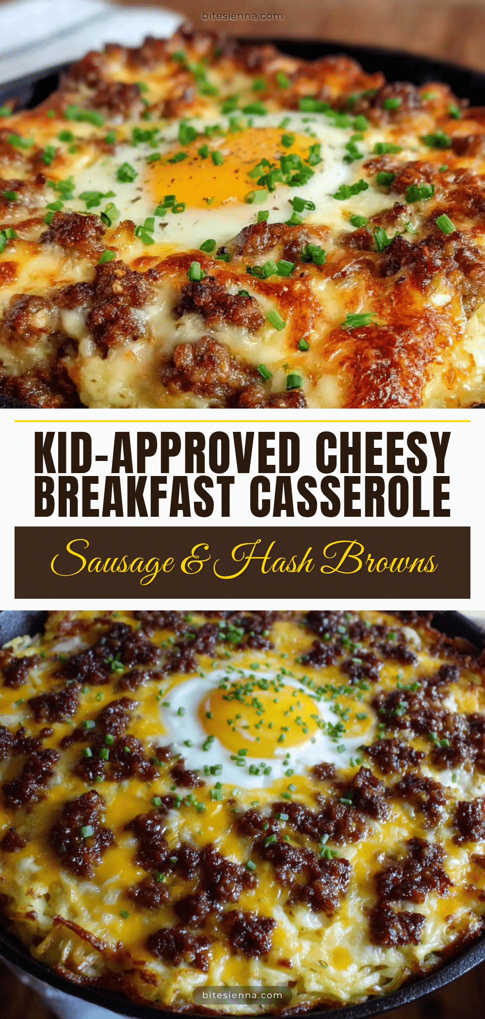 cheesy breakfast casserole recipe