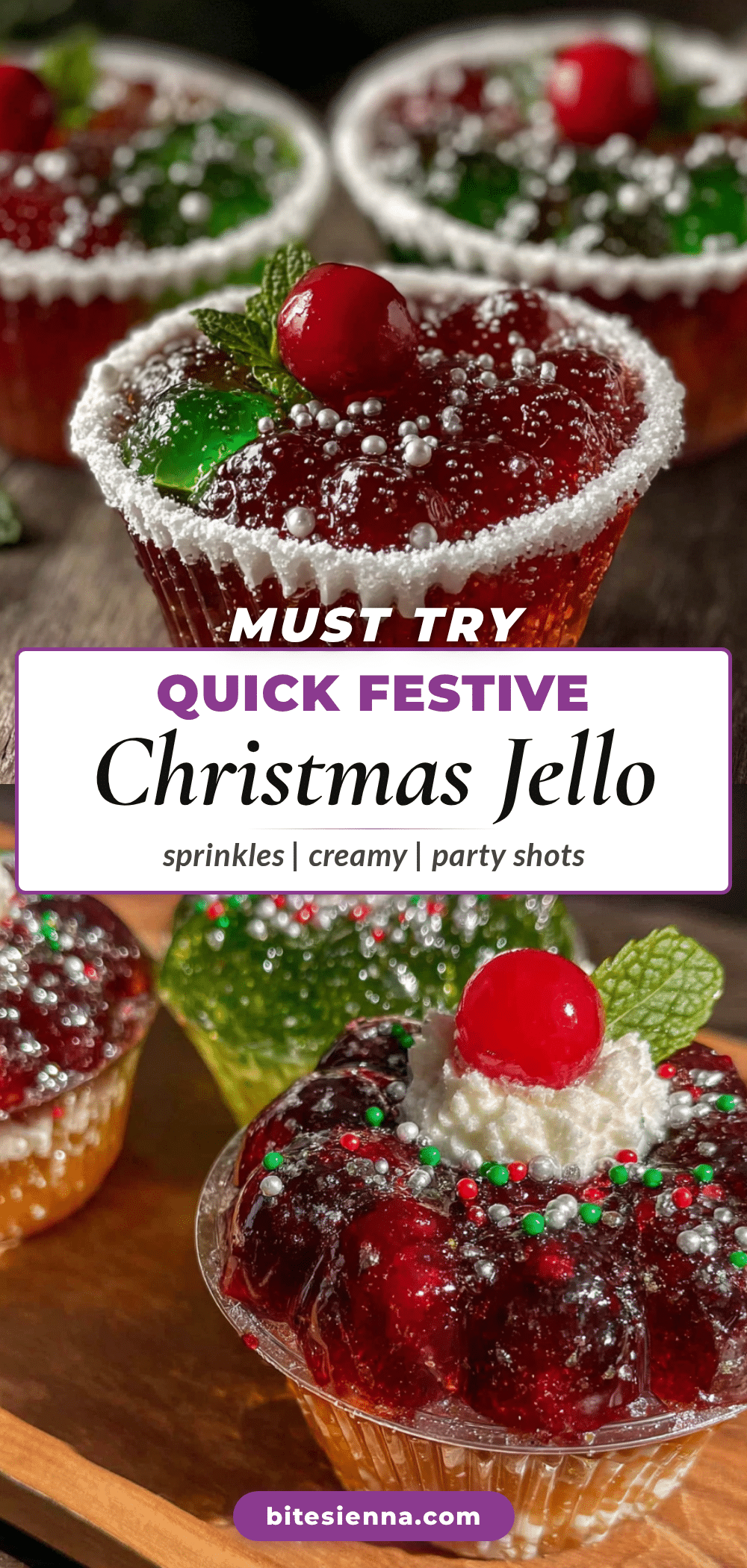 Christmas jello shots recipe