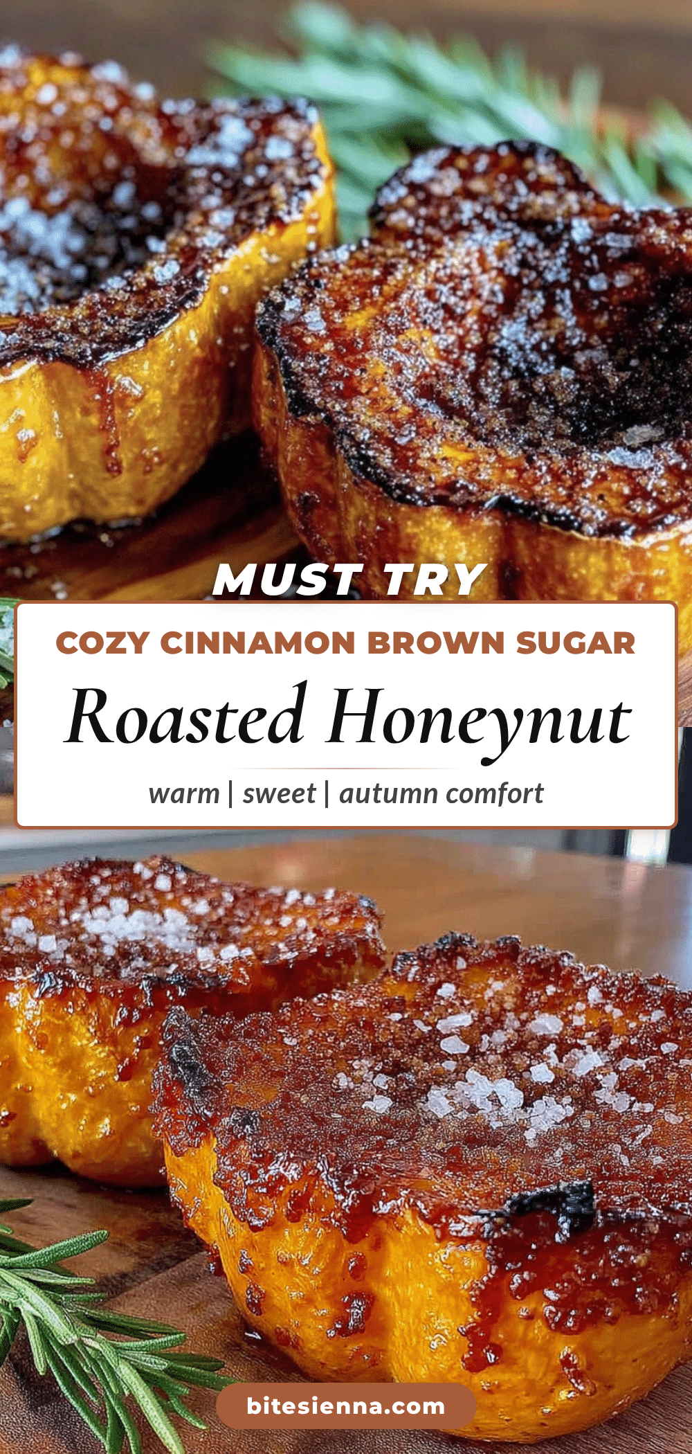 cinnamon brown sugar roasted honeynut squash recipe