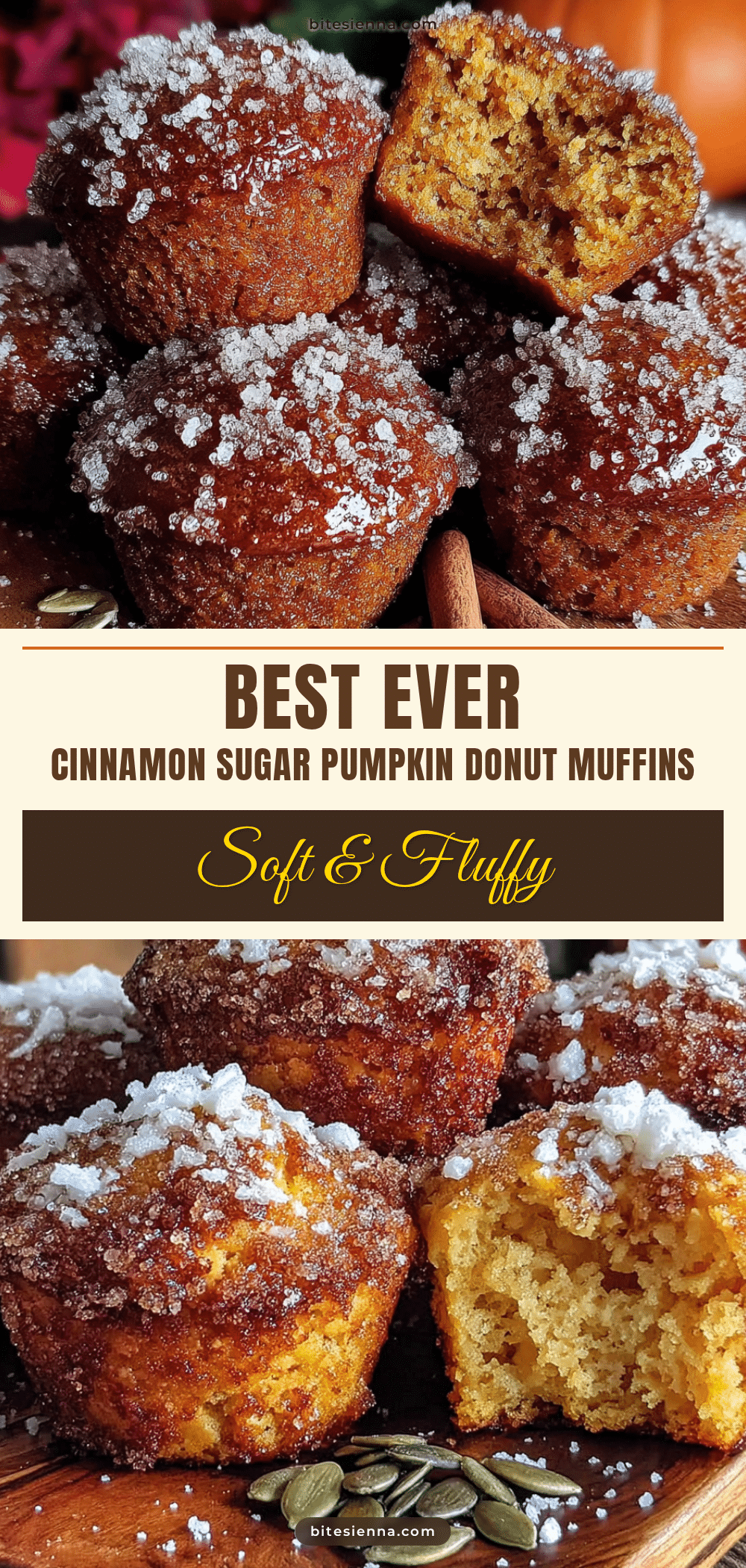 cinnamon sugar pumpkin donut muffins recipe