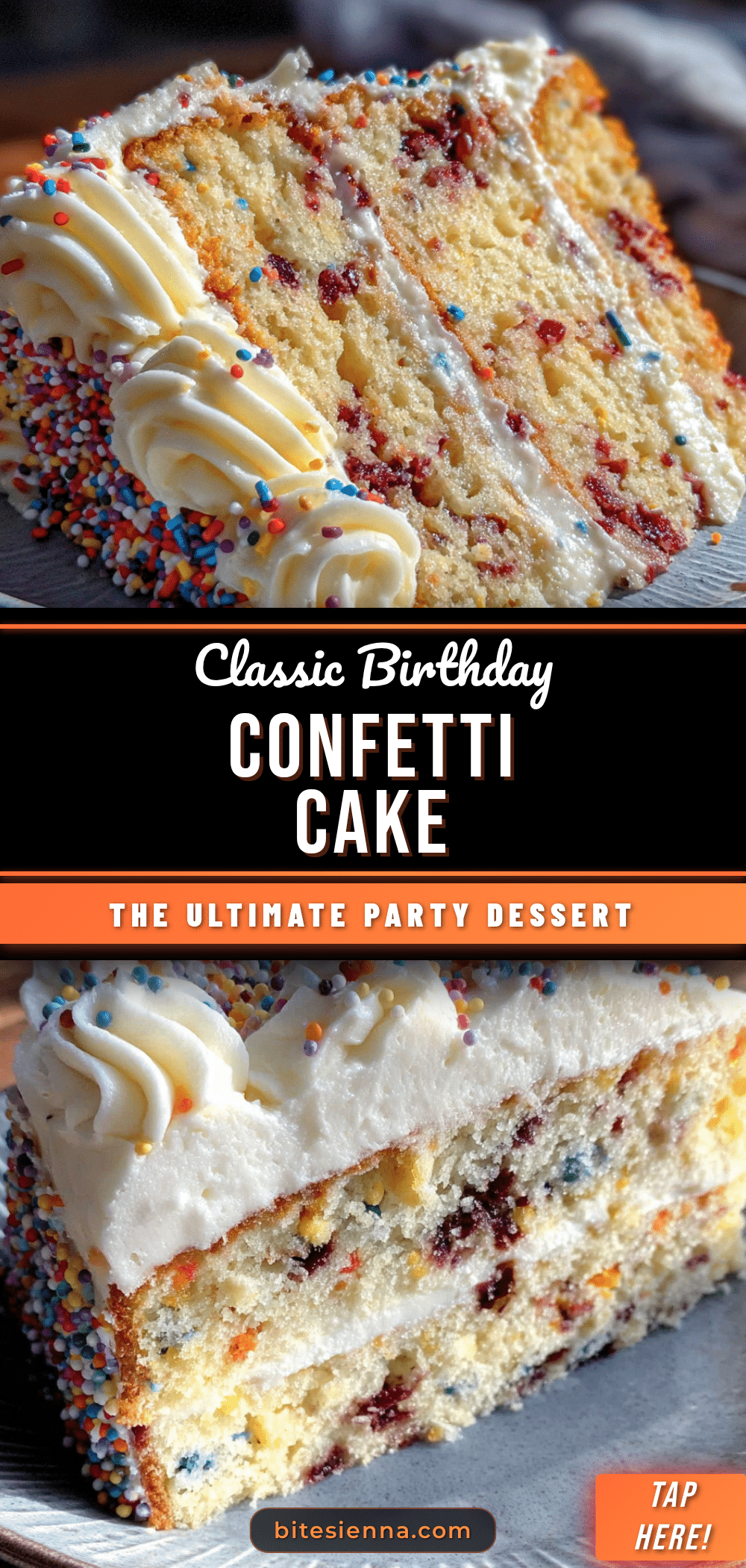 classic birthday confetti cake recipe