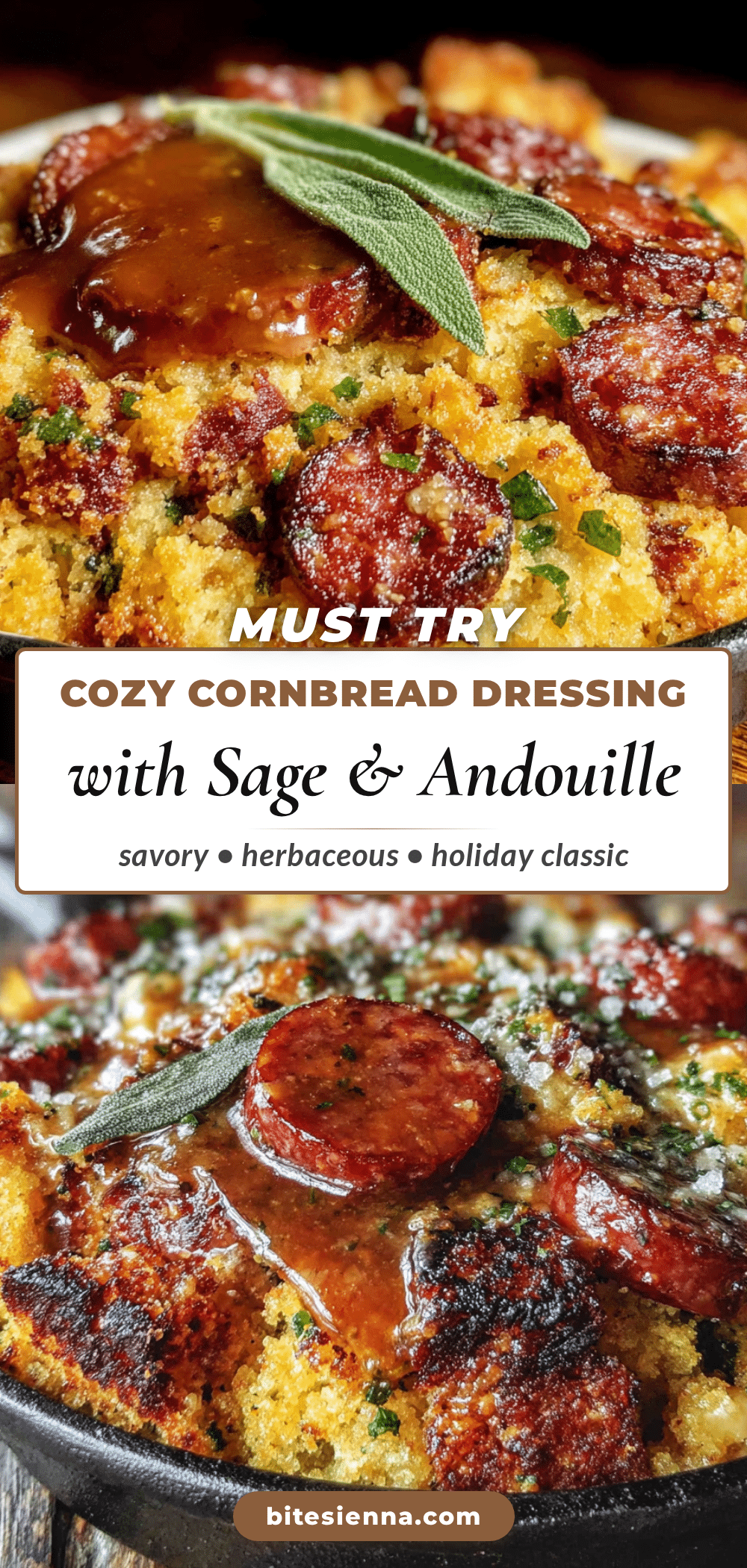 cornbread dressing with andouille sausage recipe