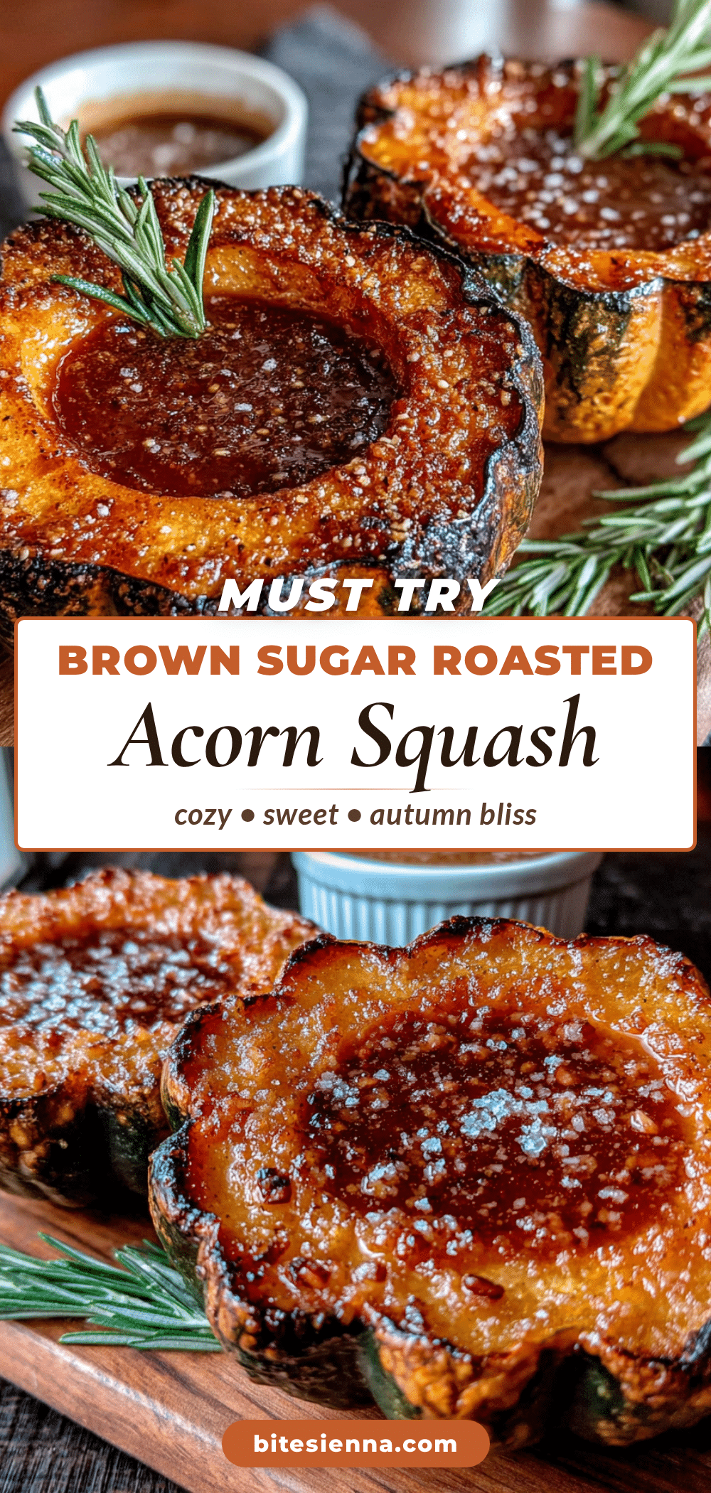 cozy brown sugar roasted acorn squash recipe