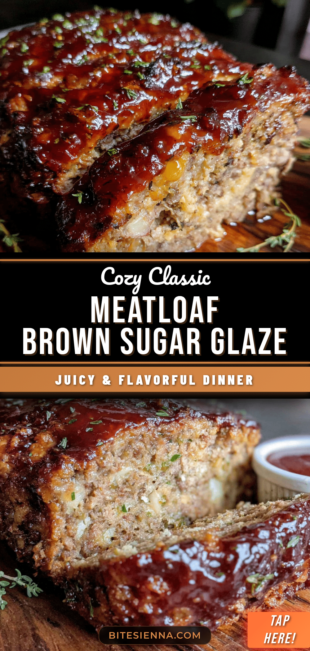 cozy classic meatloaf with brown sugar glaze recipe