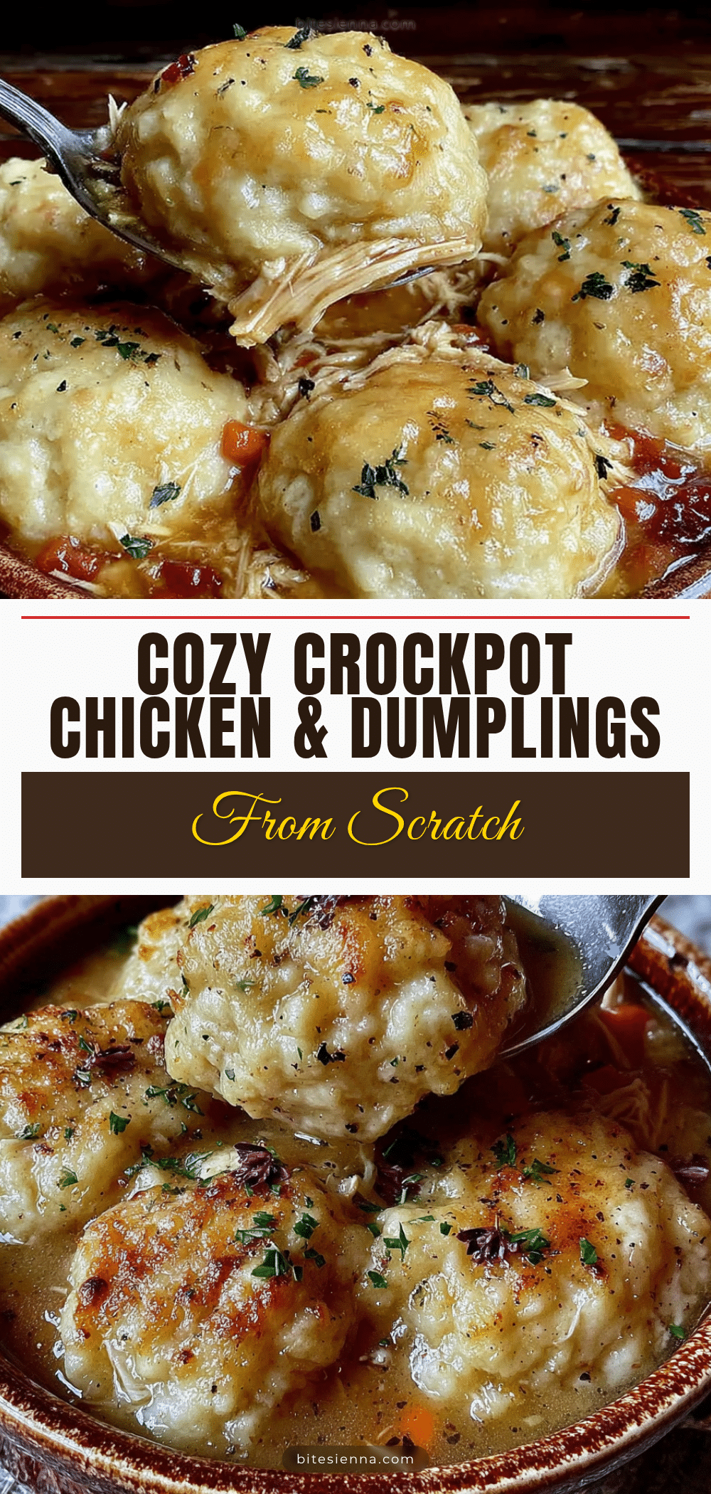cozy crockpot chicken and dumplings from scratch recipe