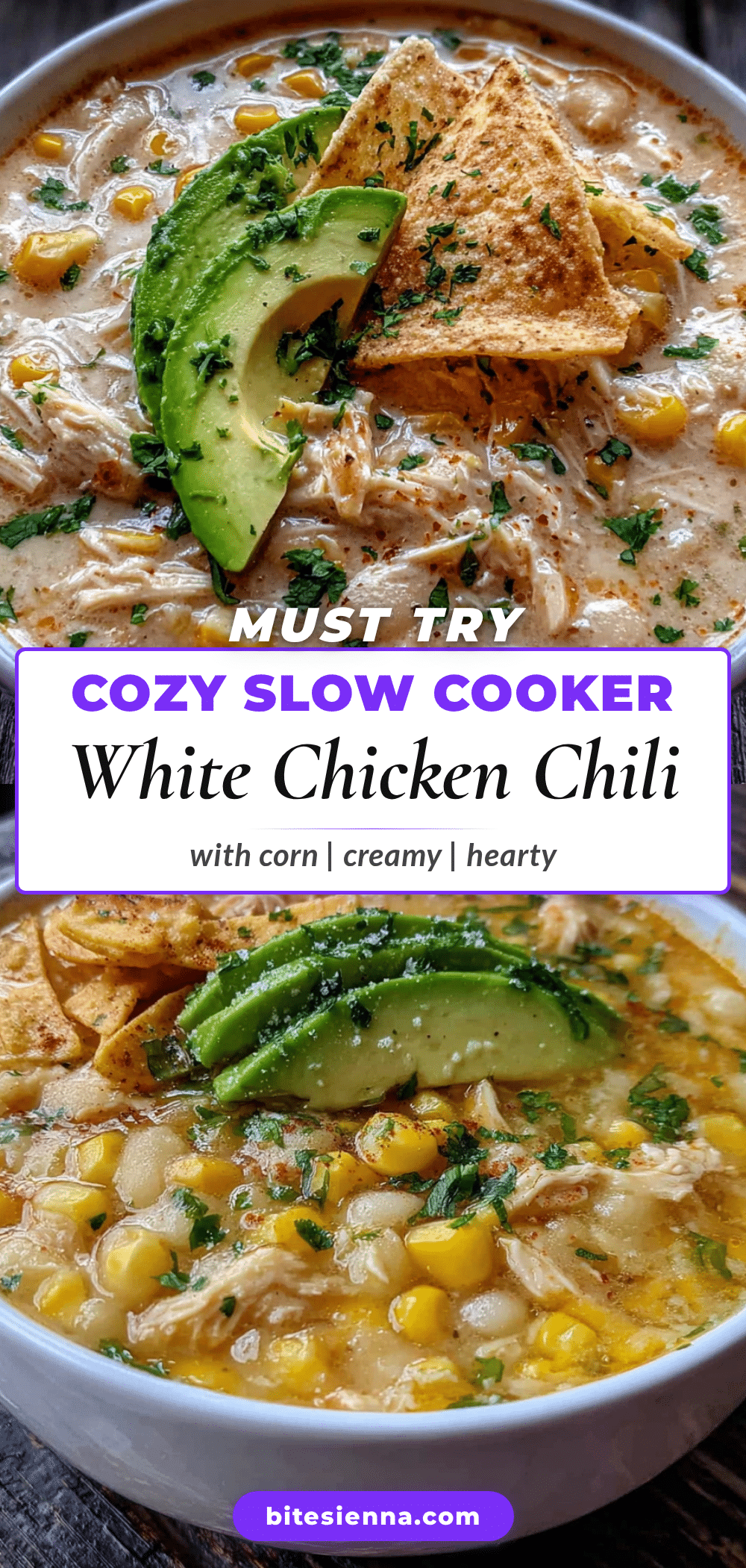 cozy slow cooker white chicken chili with corn recipe