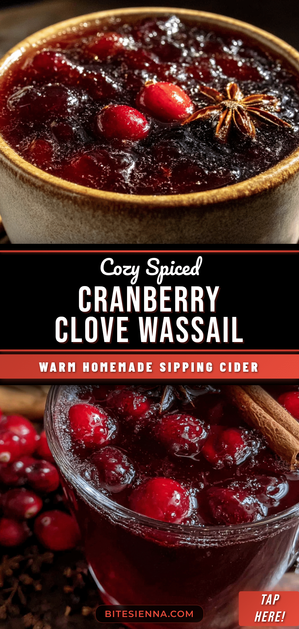 cozy spiced cranberry clove wassail recipe
