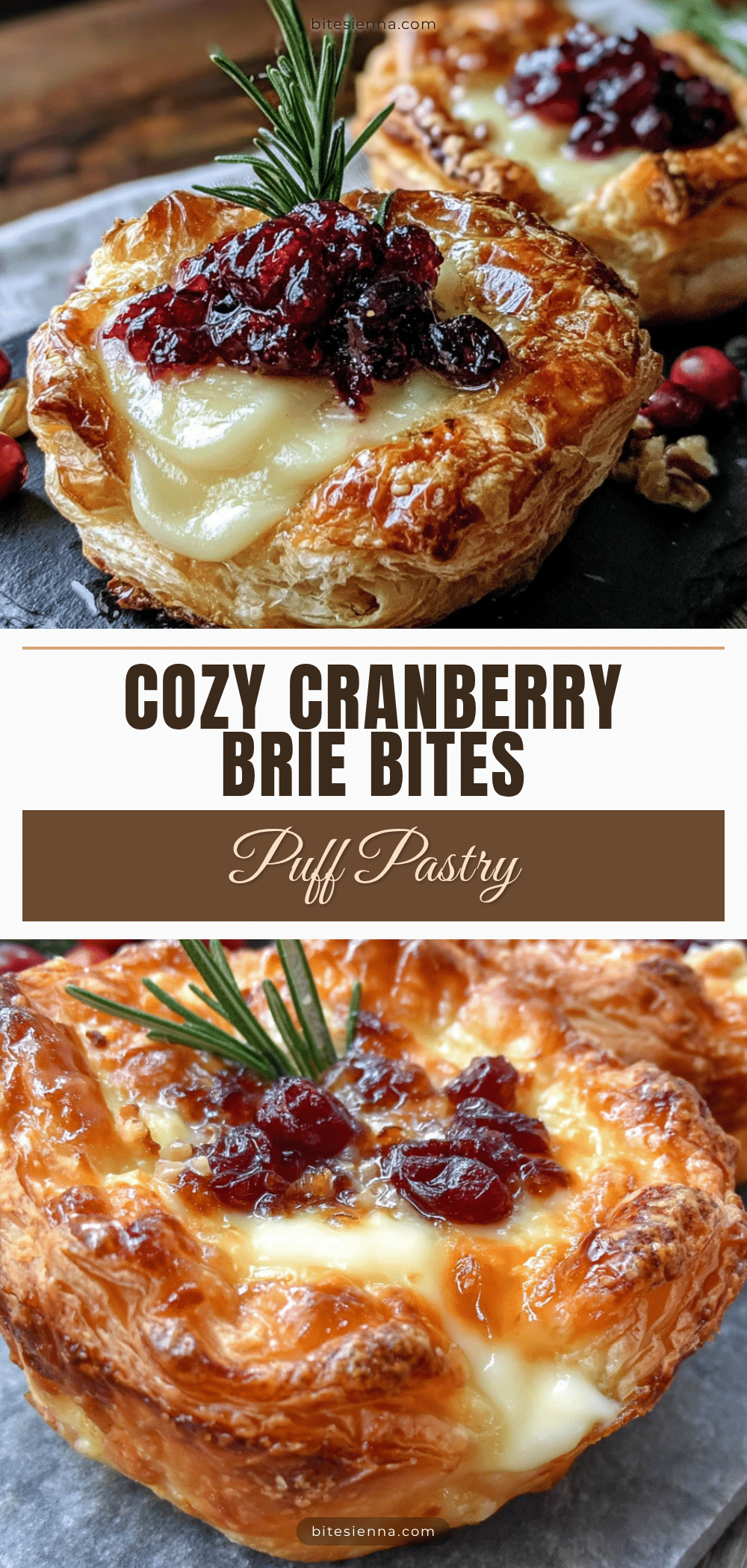cranberry brie bites recipe
