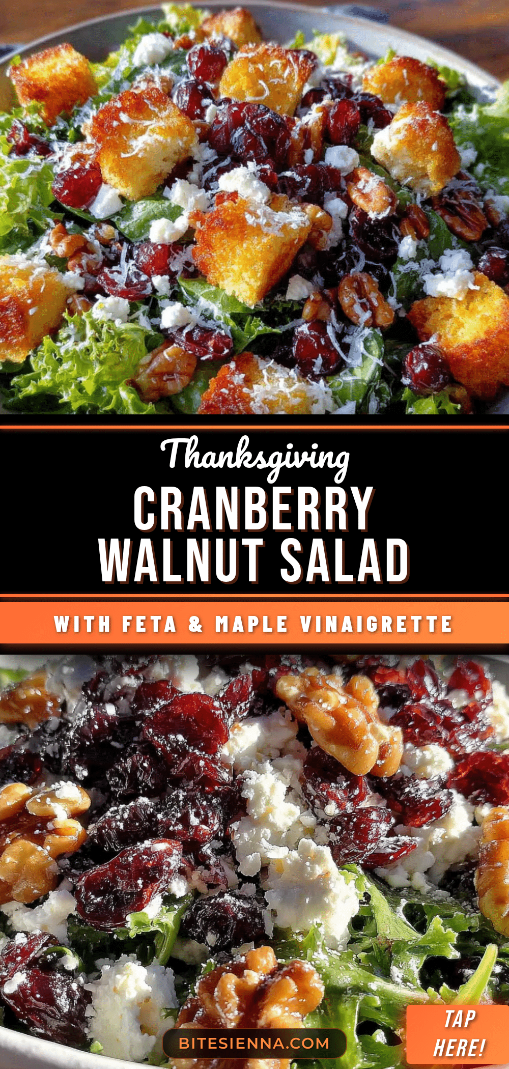 Cranberry Walnut Thanksgiving Salad recipe