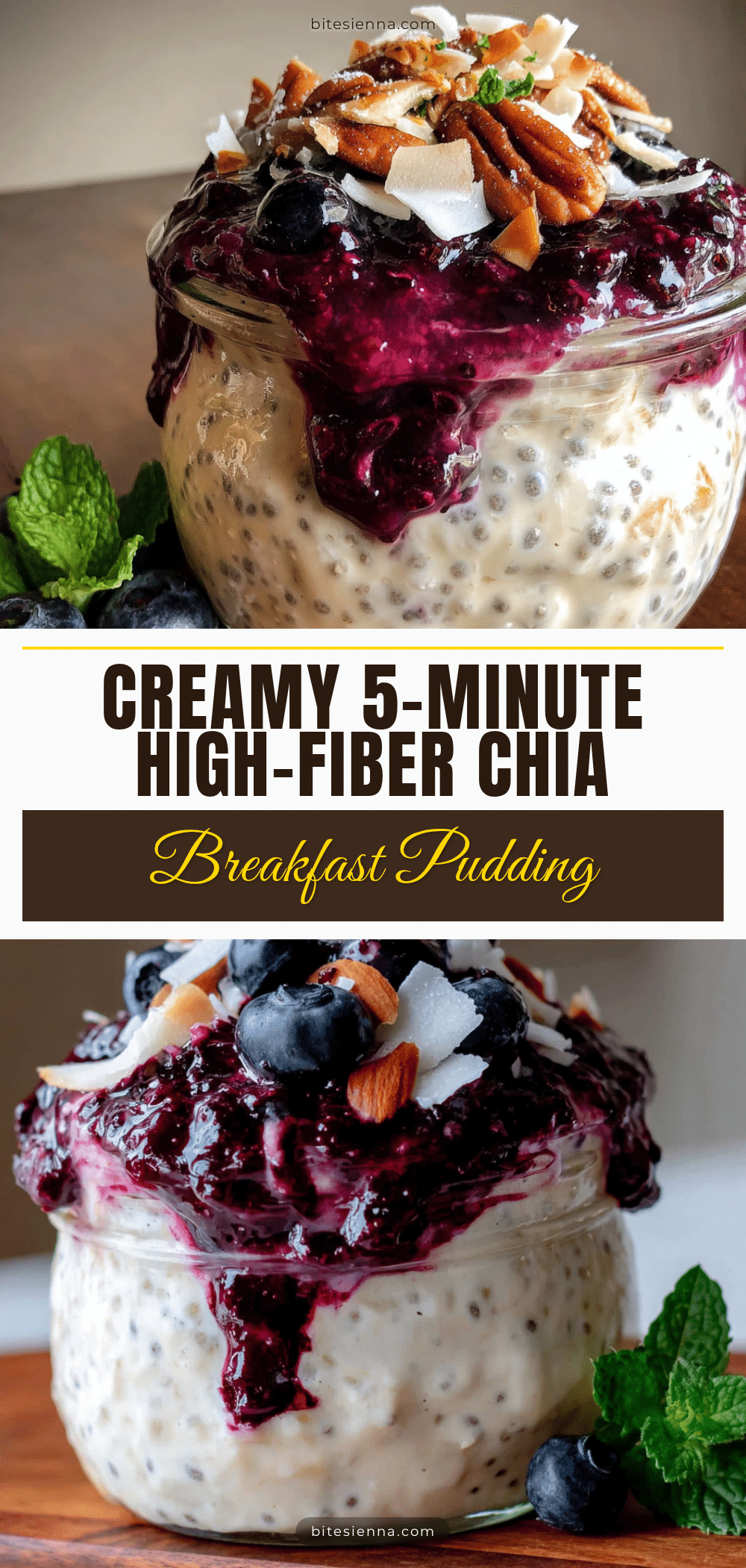creamy chia breakfast pudding recipe