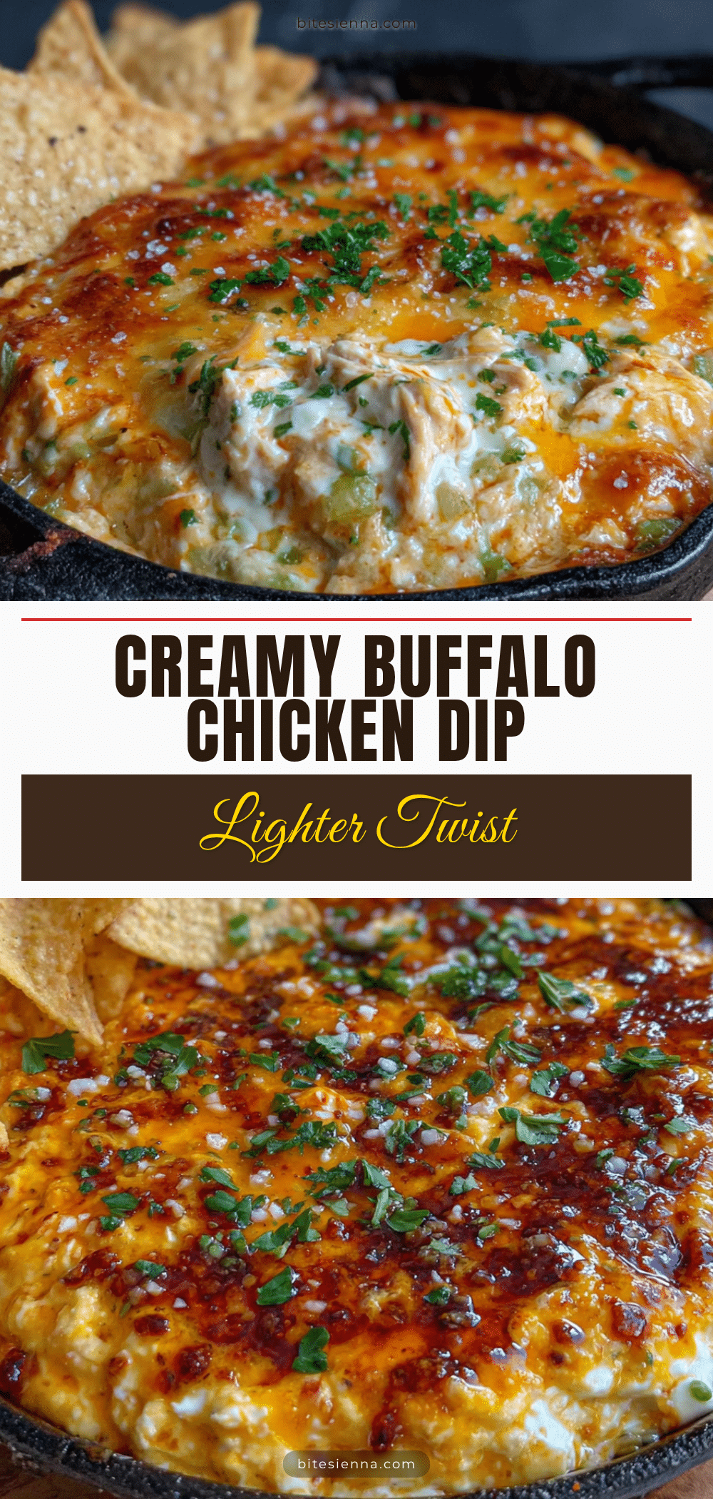 creamy light buffalo chicken dip recipe